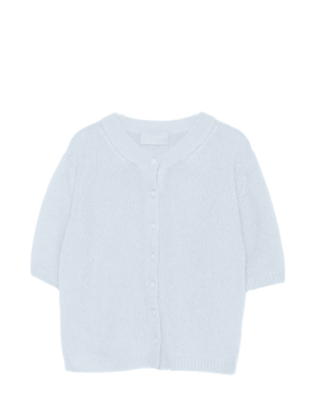 buttoned short-sleeves cardigan - Image 1