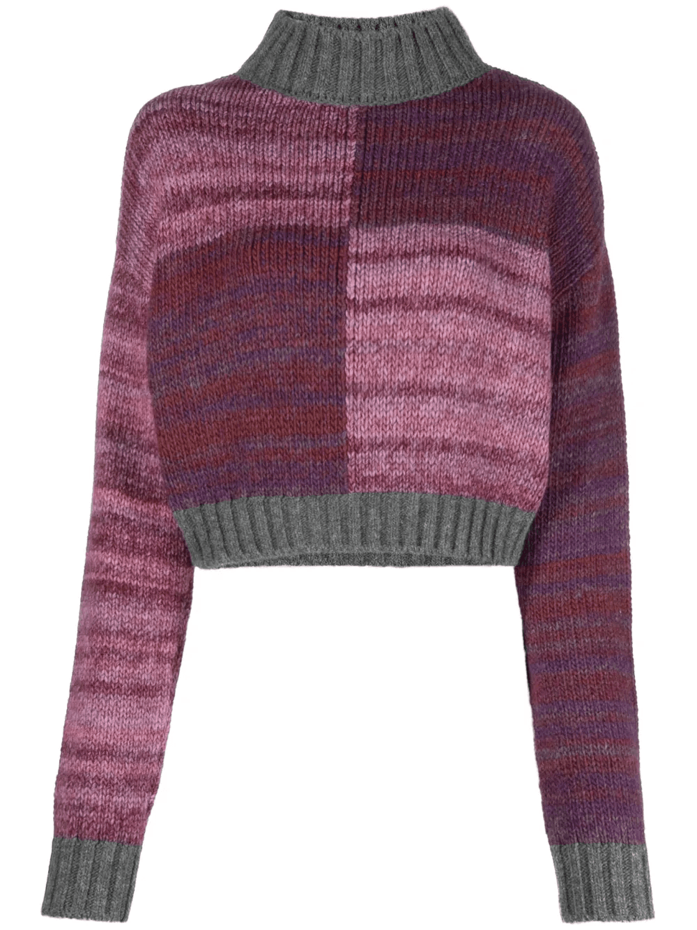 Damien mélange-effect knitted jumper - Image 1