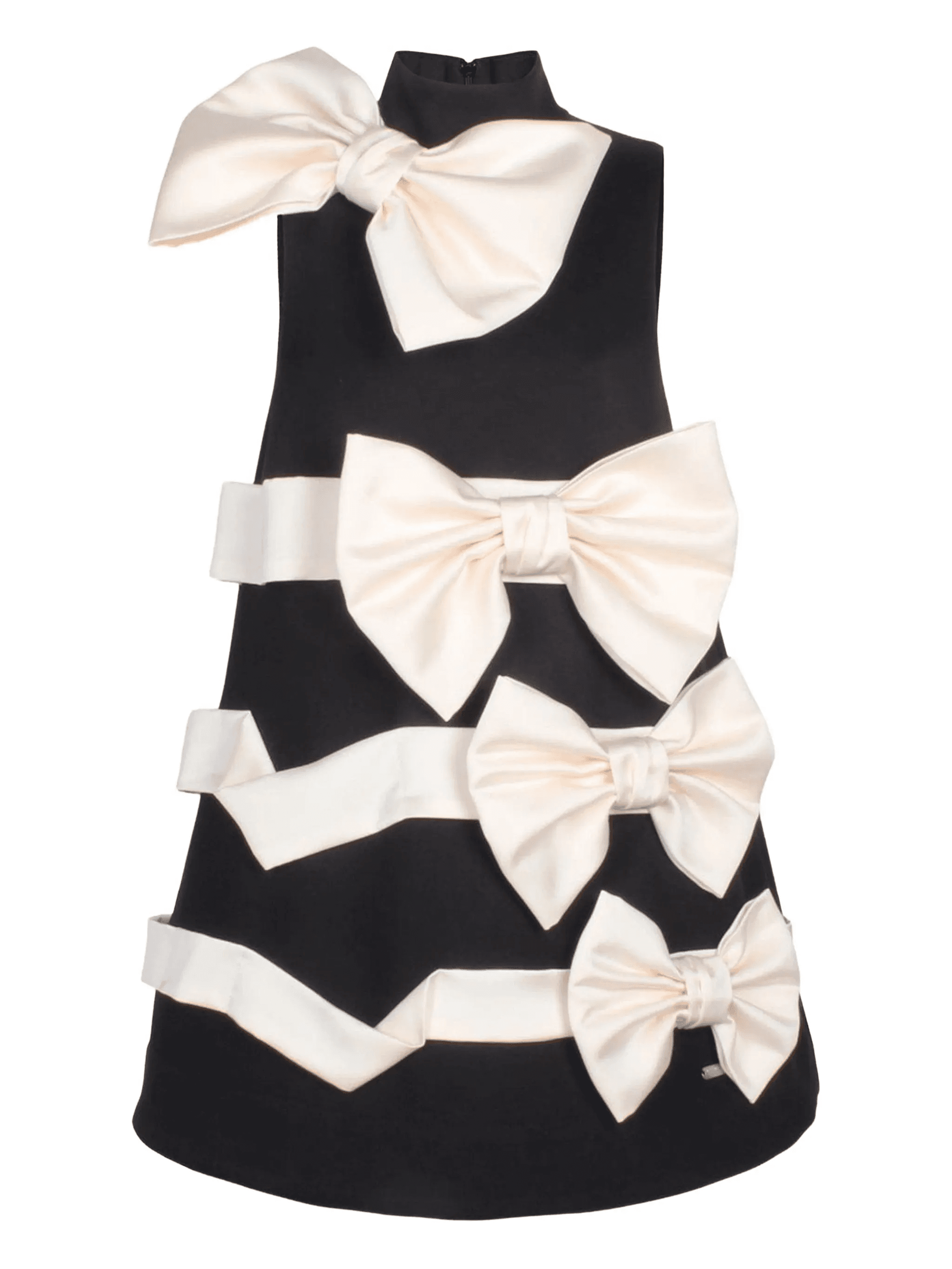 bow sleeveless dress - Image 1