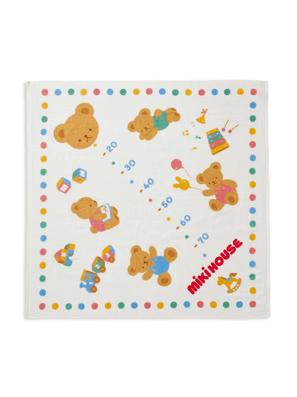 height-chart cotton bath towel - Image 1