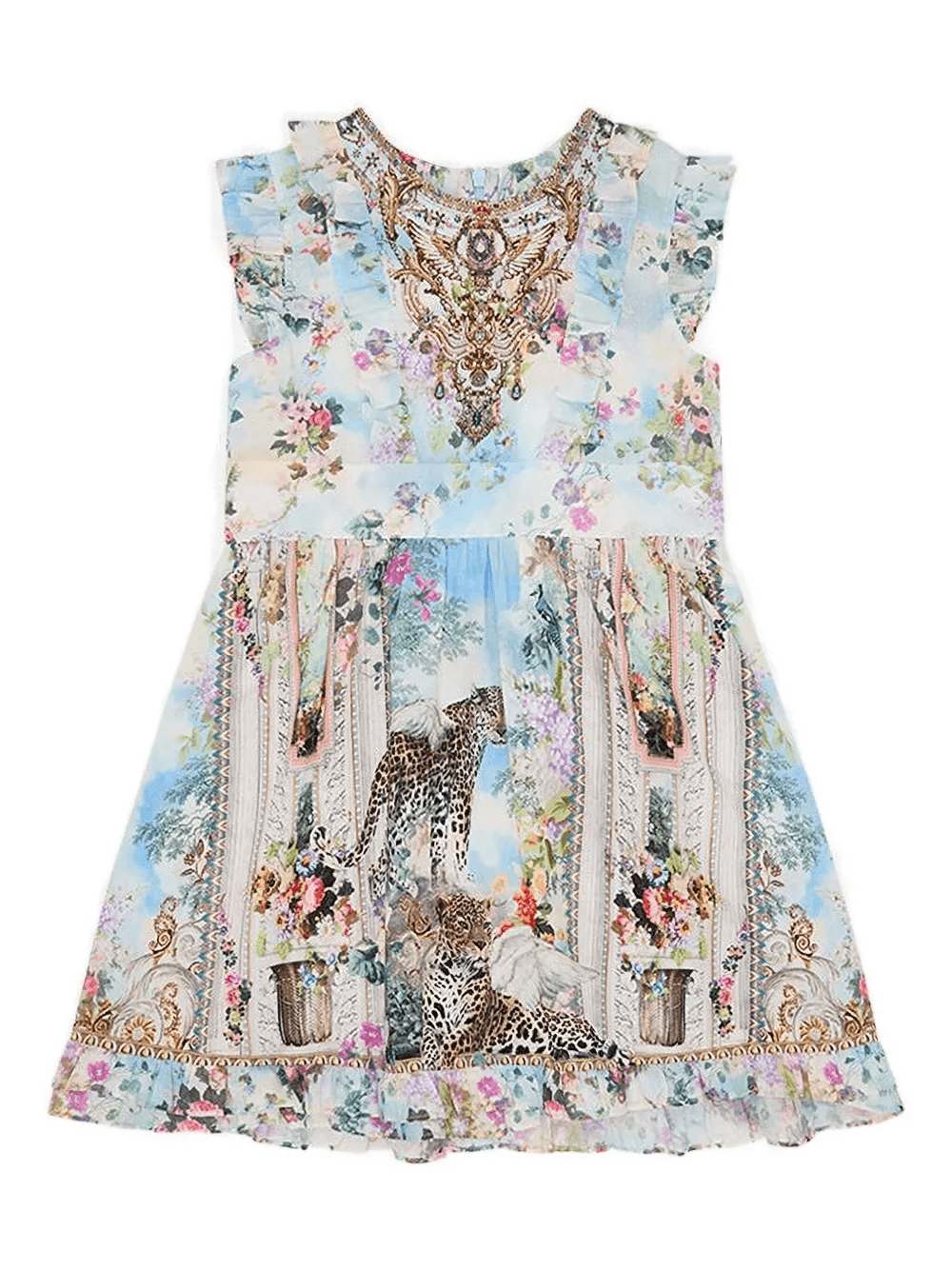 frilled mini dress - Image 1