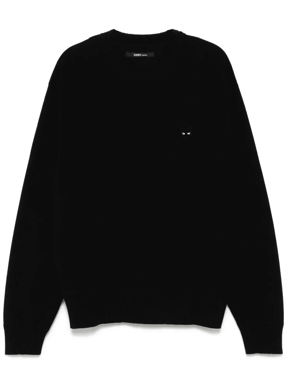 emblem crew-neck jumper - Image 1