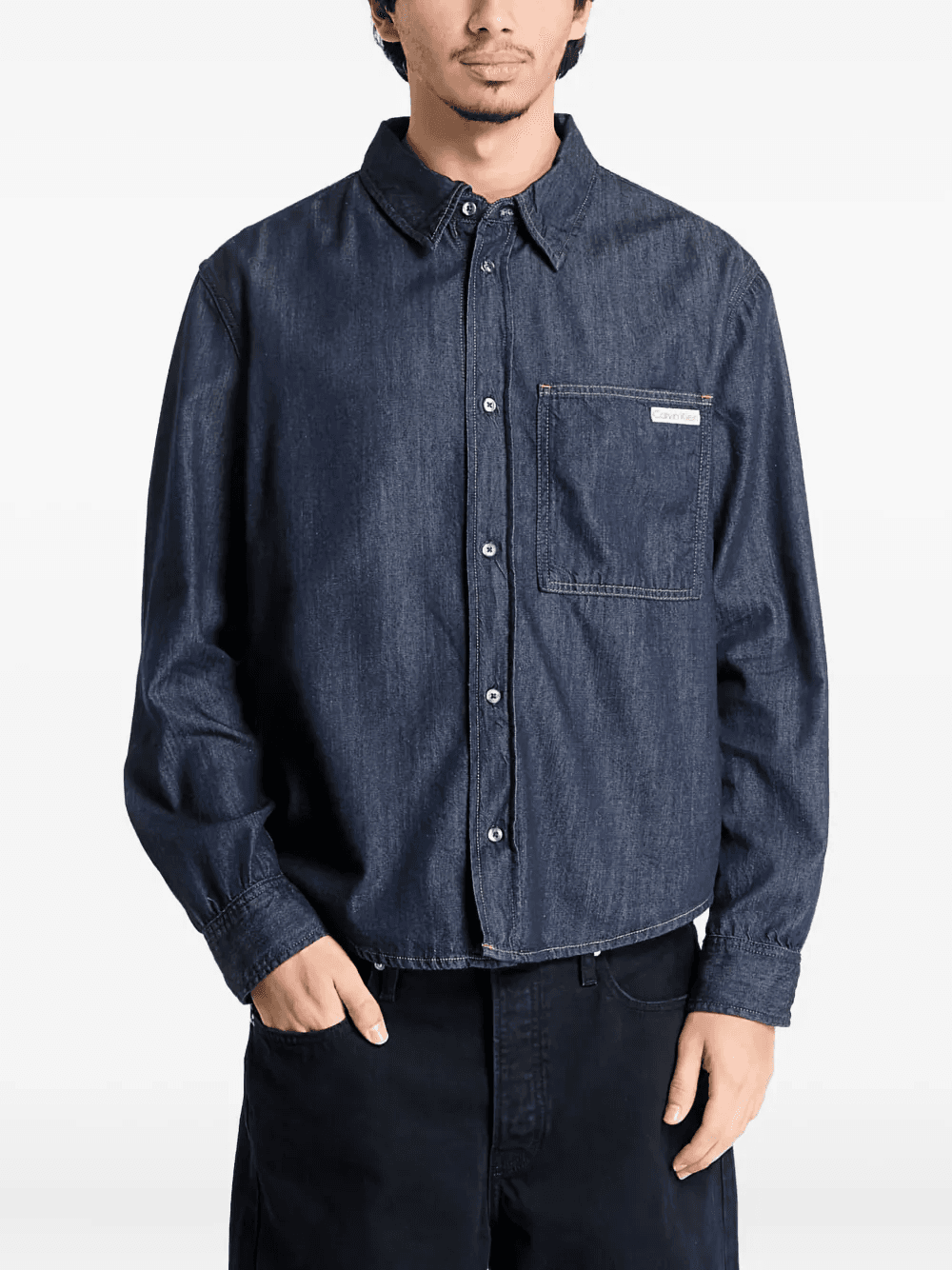 denim shirt - Image 1