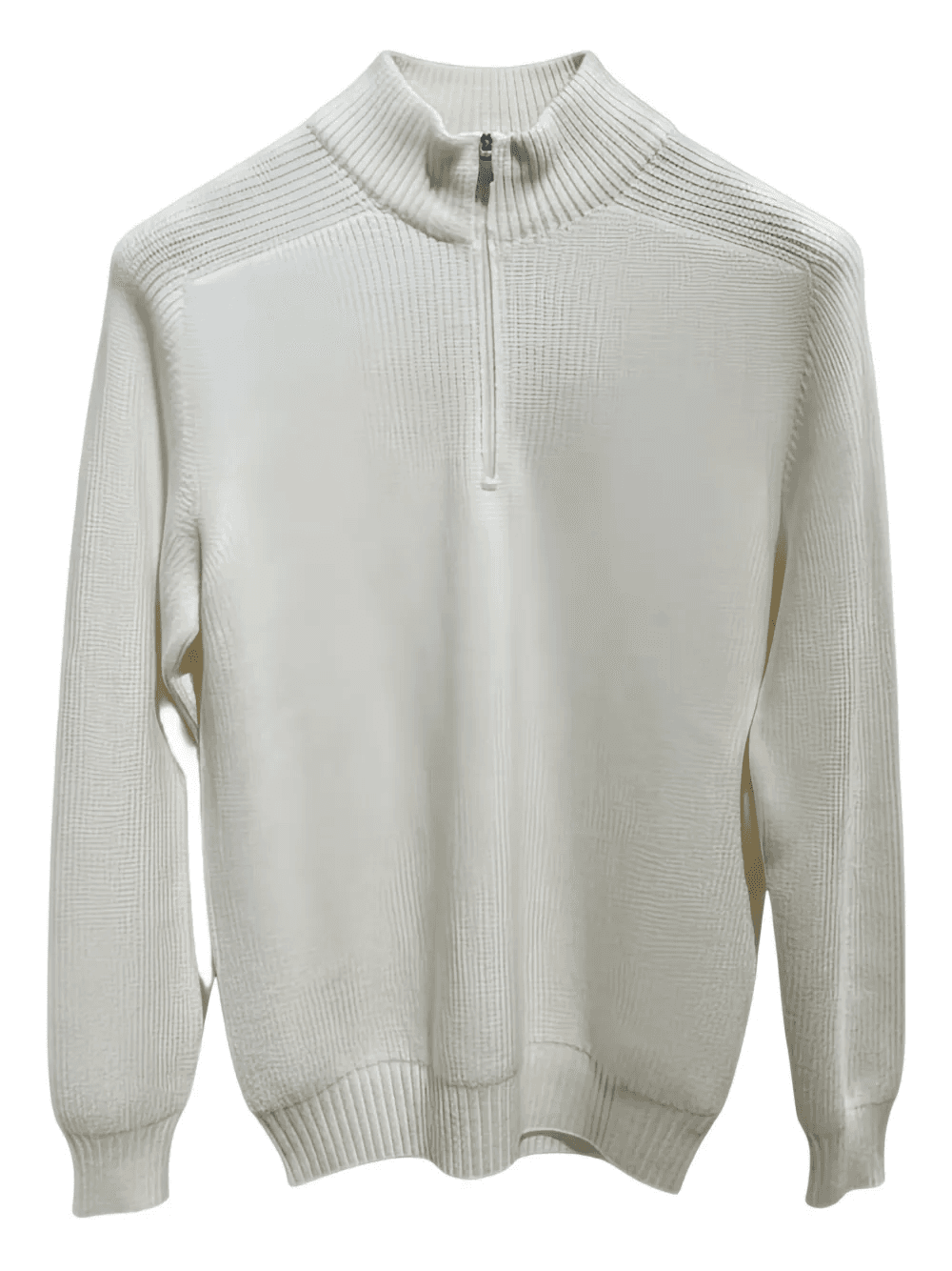 zip-neck sweater - Image 1
