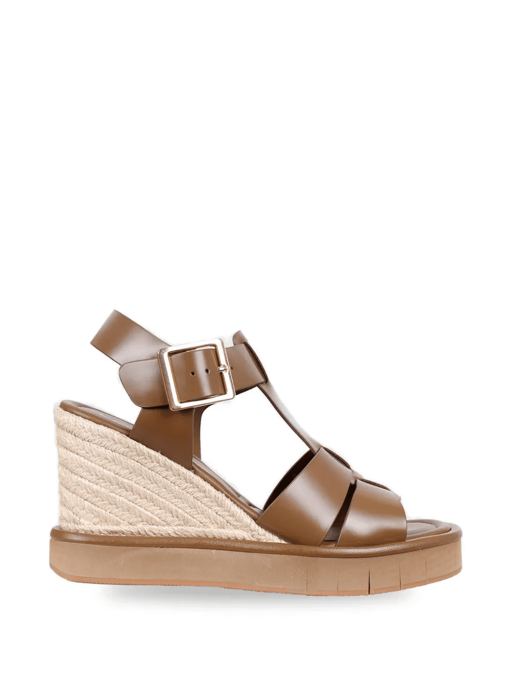 strappy wedge-heel espadrilles - Image 1