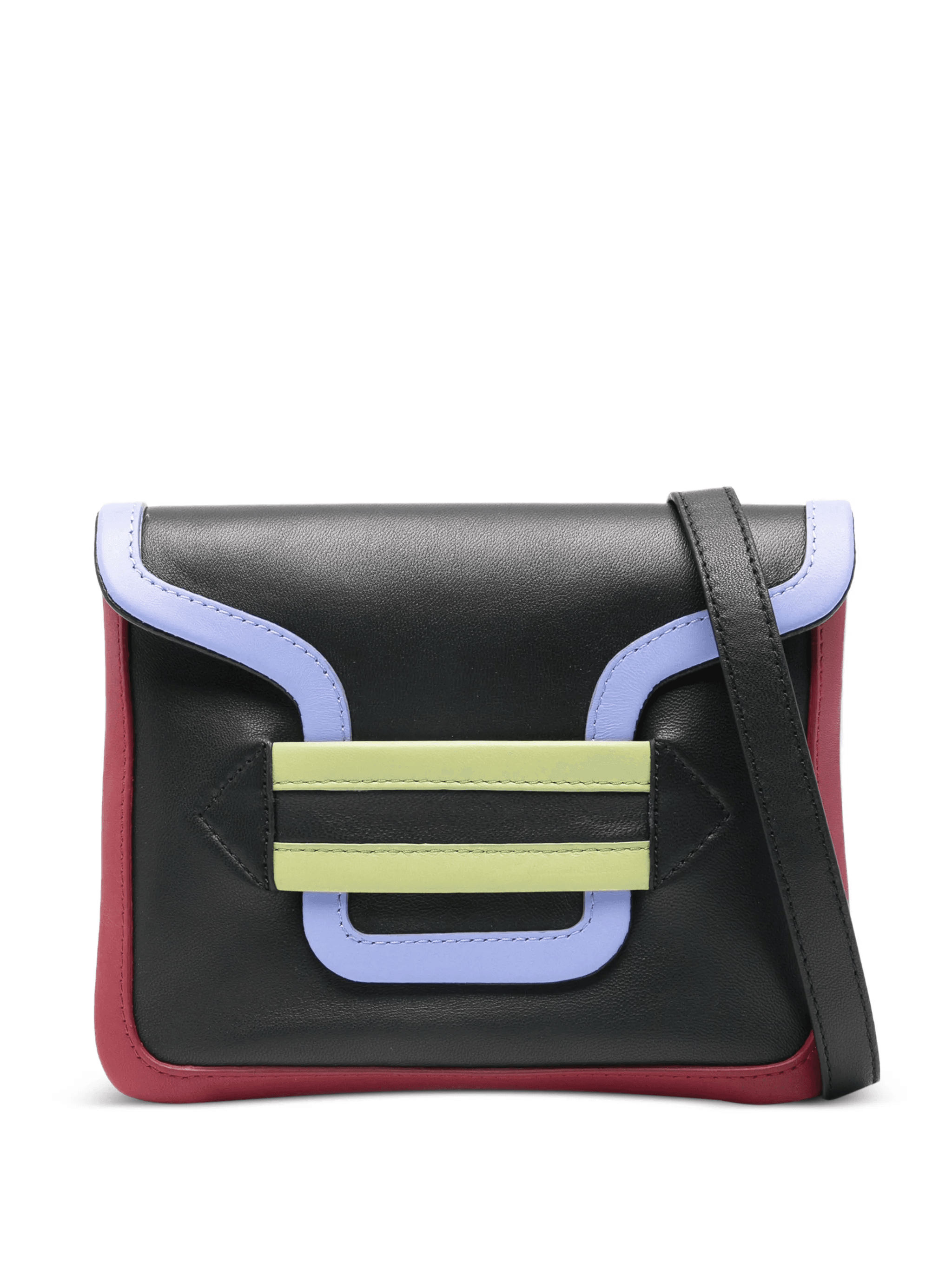 colourblock strap clutch - Image 1