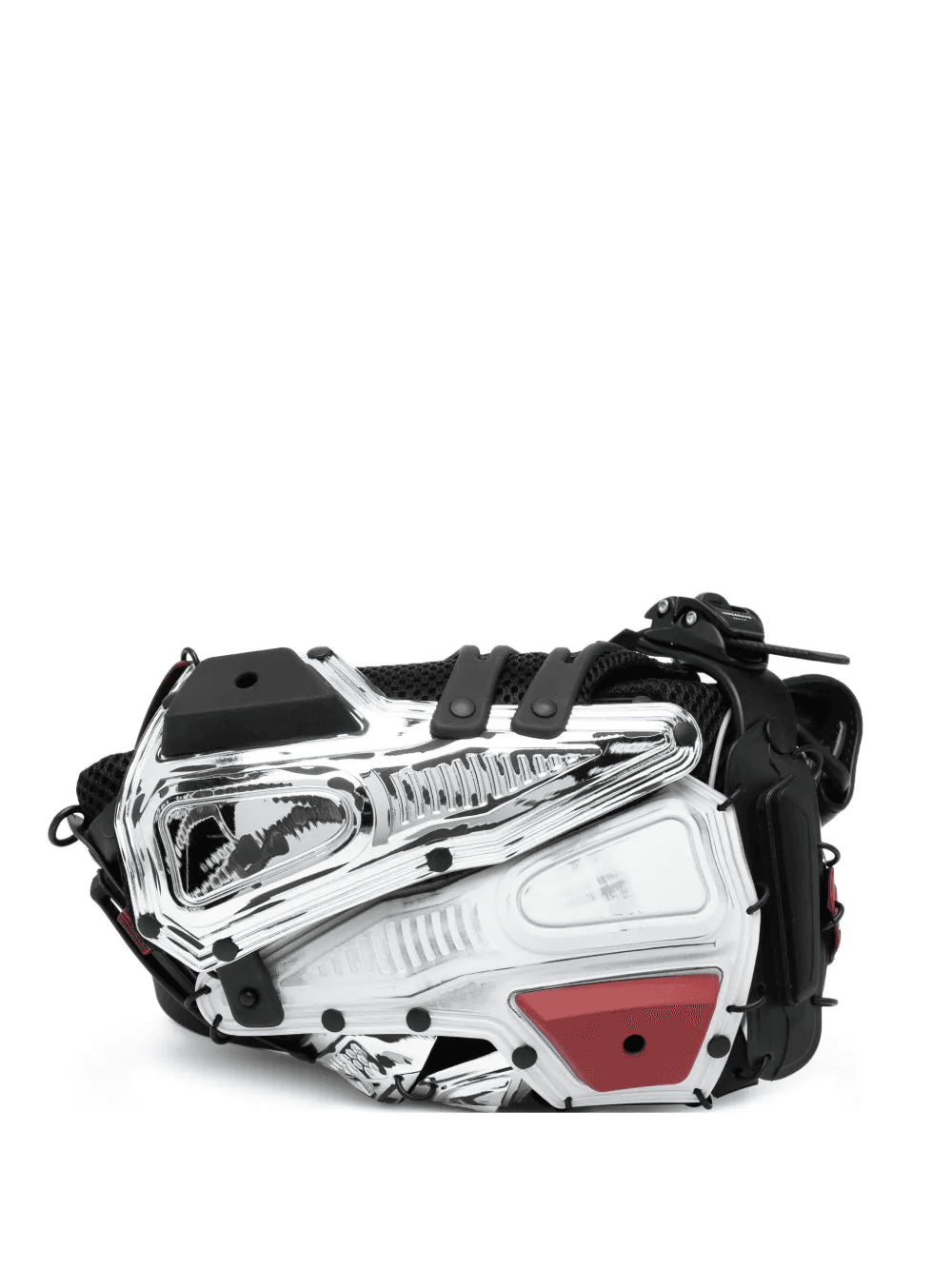 Object I02 panelled crossbody bag - Image 1