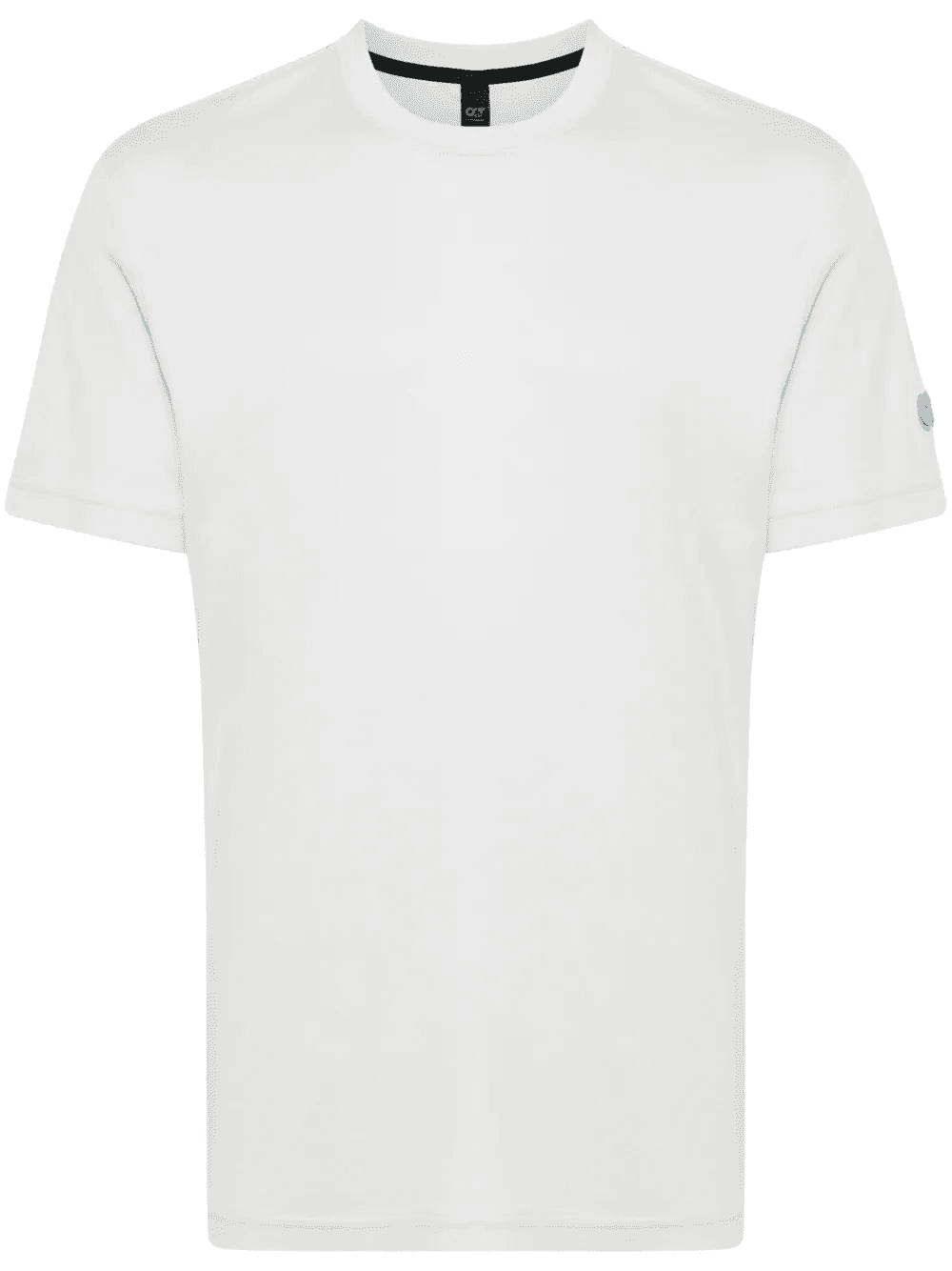 logo-patch cotton-blend T-shirt - Image 1