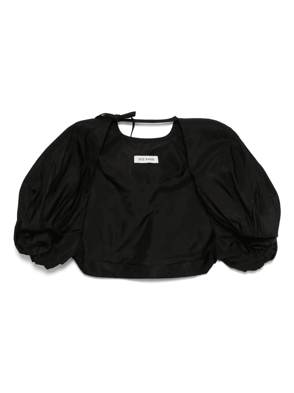 bow-detail cape - Image 1