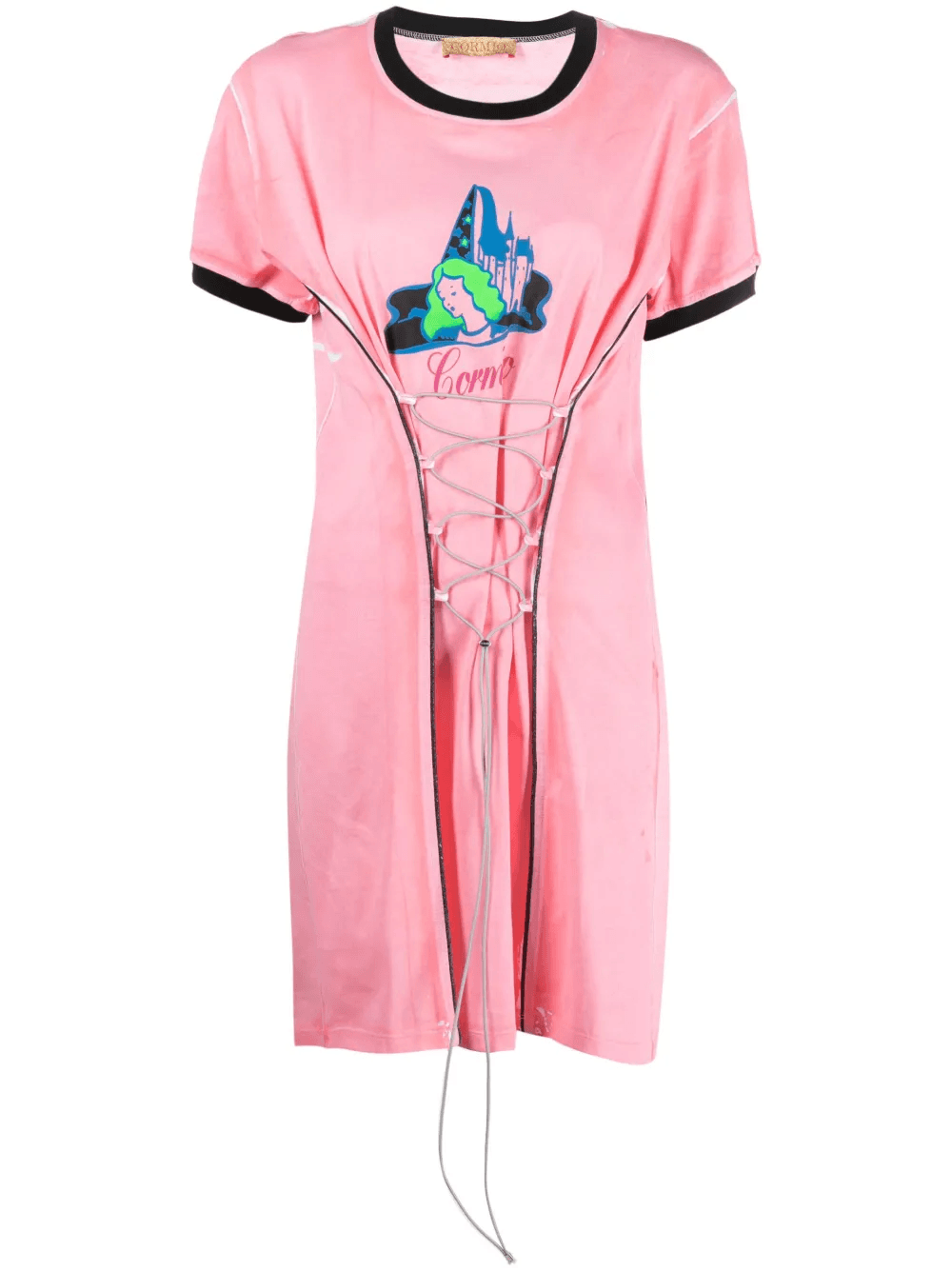 Josefine lace-up dress - Image 1