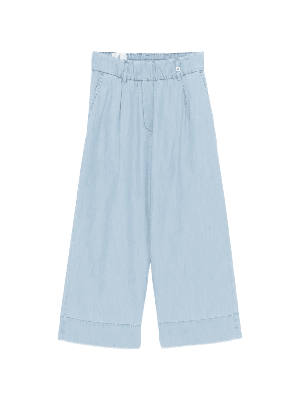 pleated elasticated trousers - Image 1