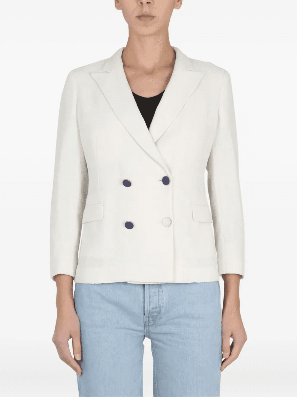 Antonella double-breasted jacket - Image 1