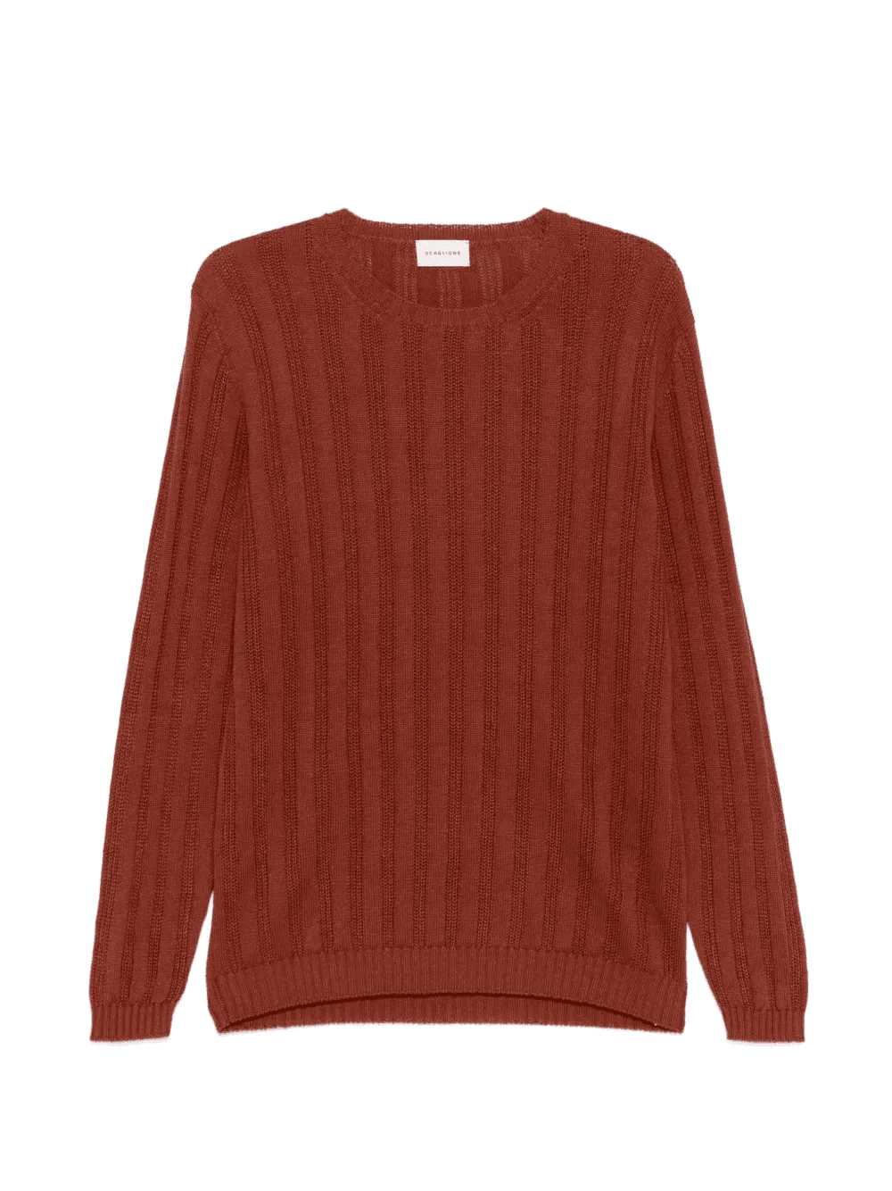 vertical stripe crewneck sweater - Image 1