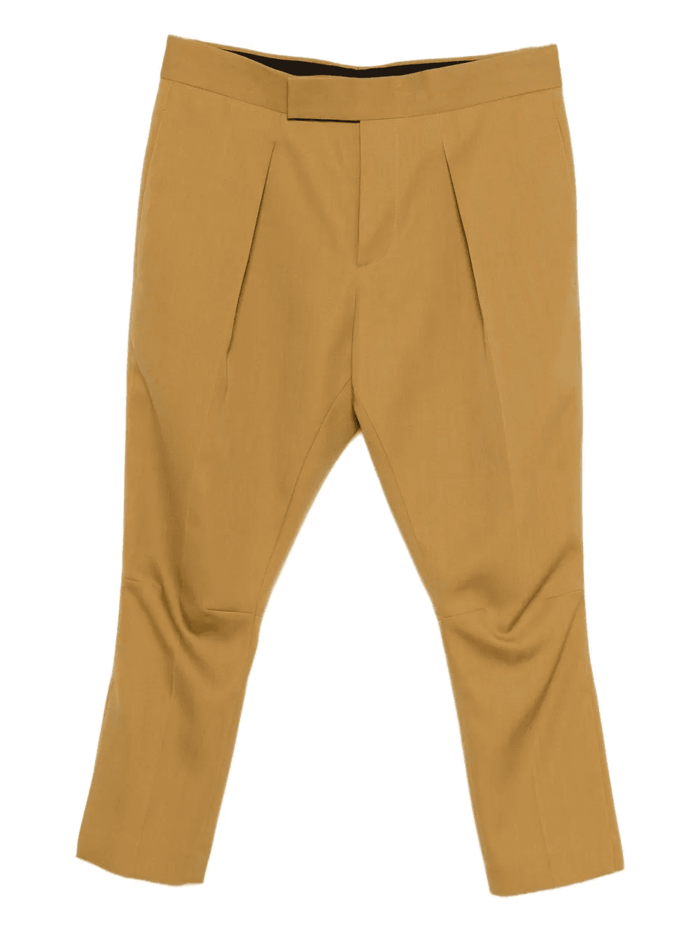 pleated gabardine trousers - Image 1