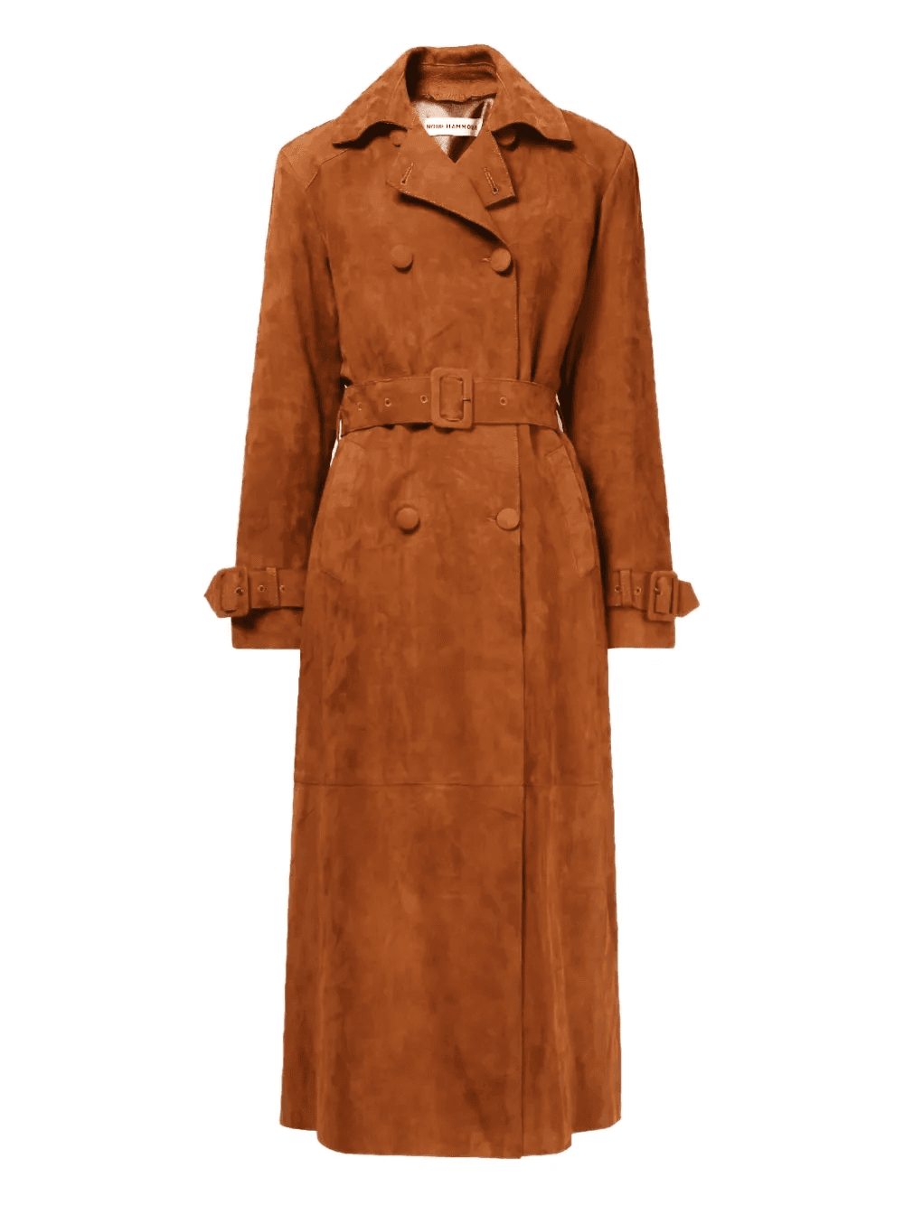 Tate double-breasted belted coat - Image 1