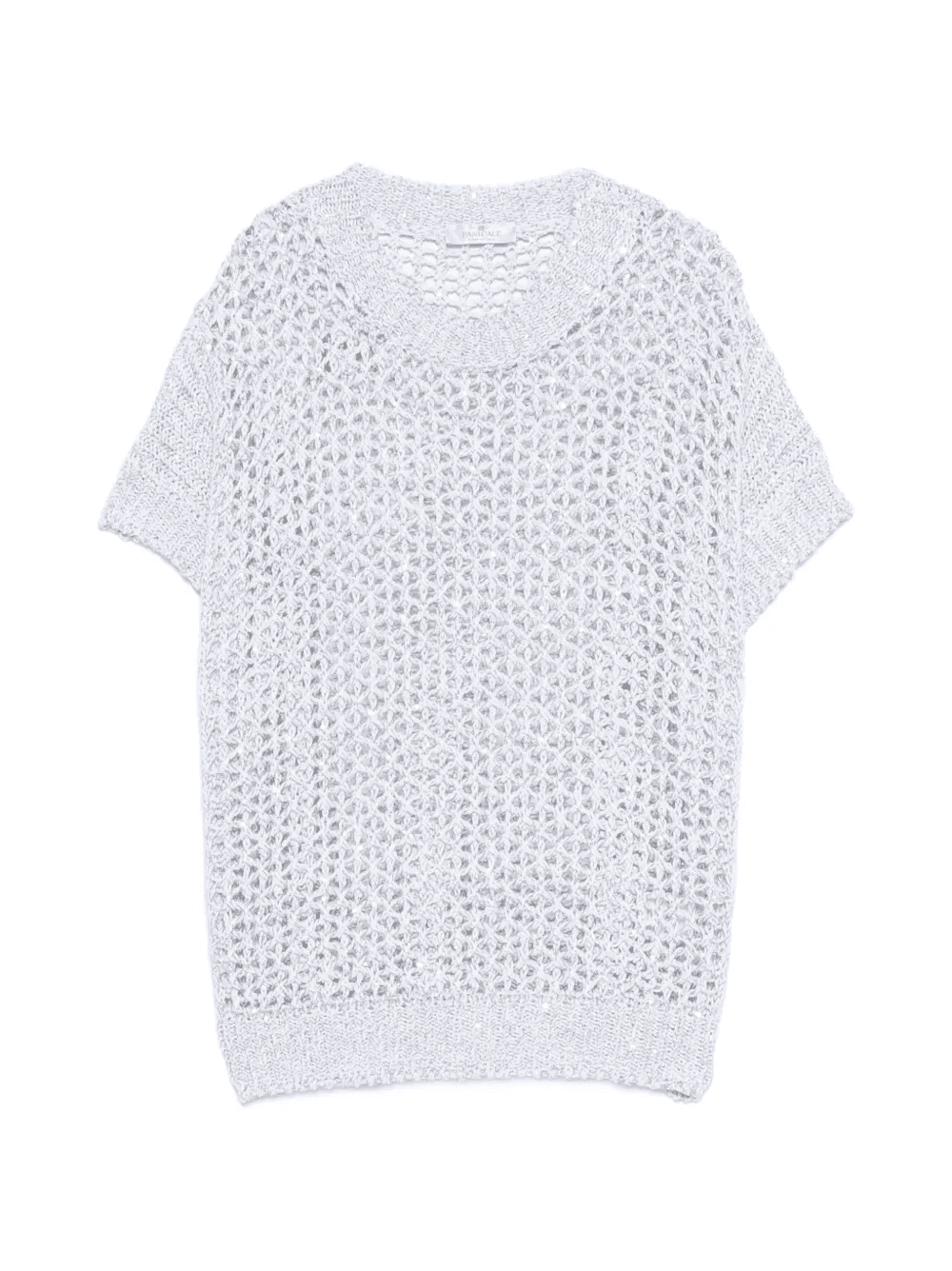 open-knit T-shirt - Image 1