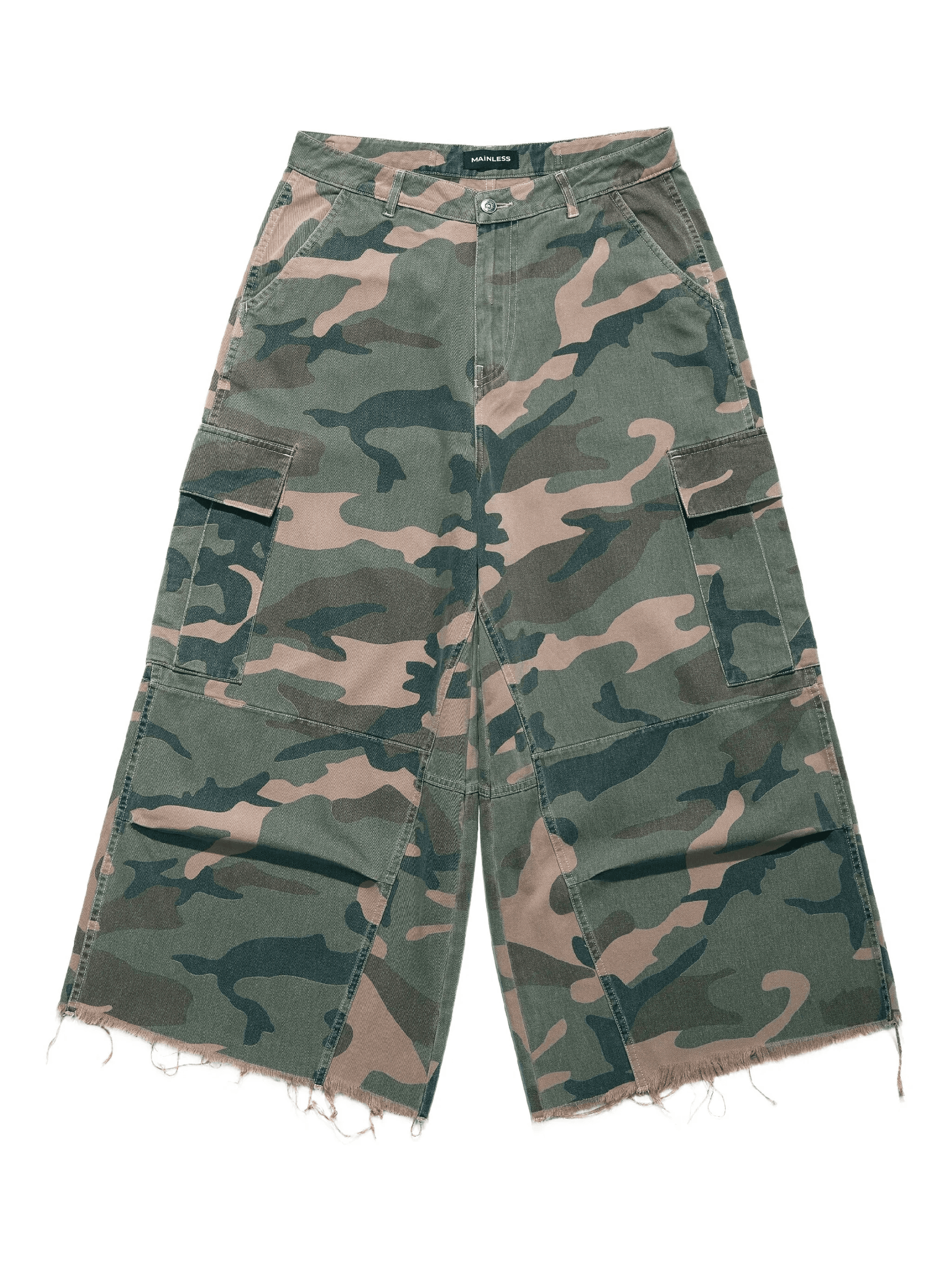 camouflage print trousers - Image 1