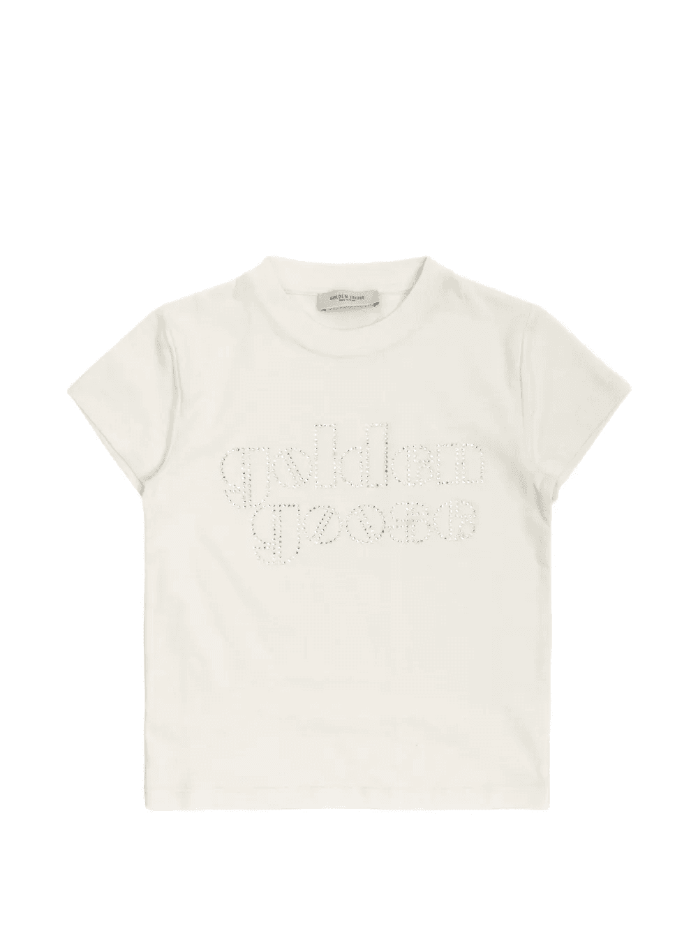 rhinestone logo T-shirt - Image 1