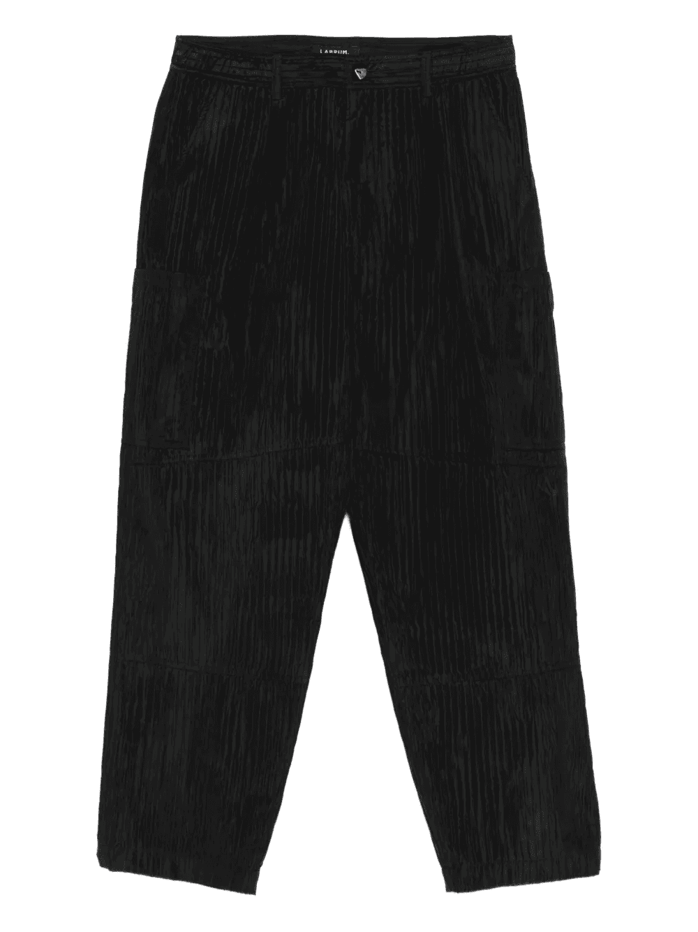 pleat-texture cargo pants - Image 1
