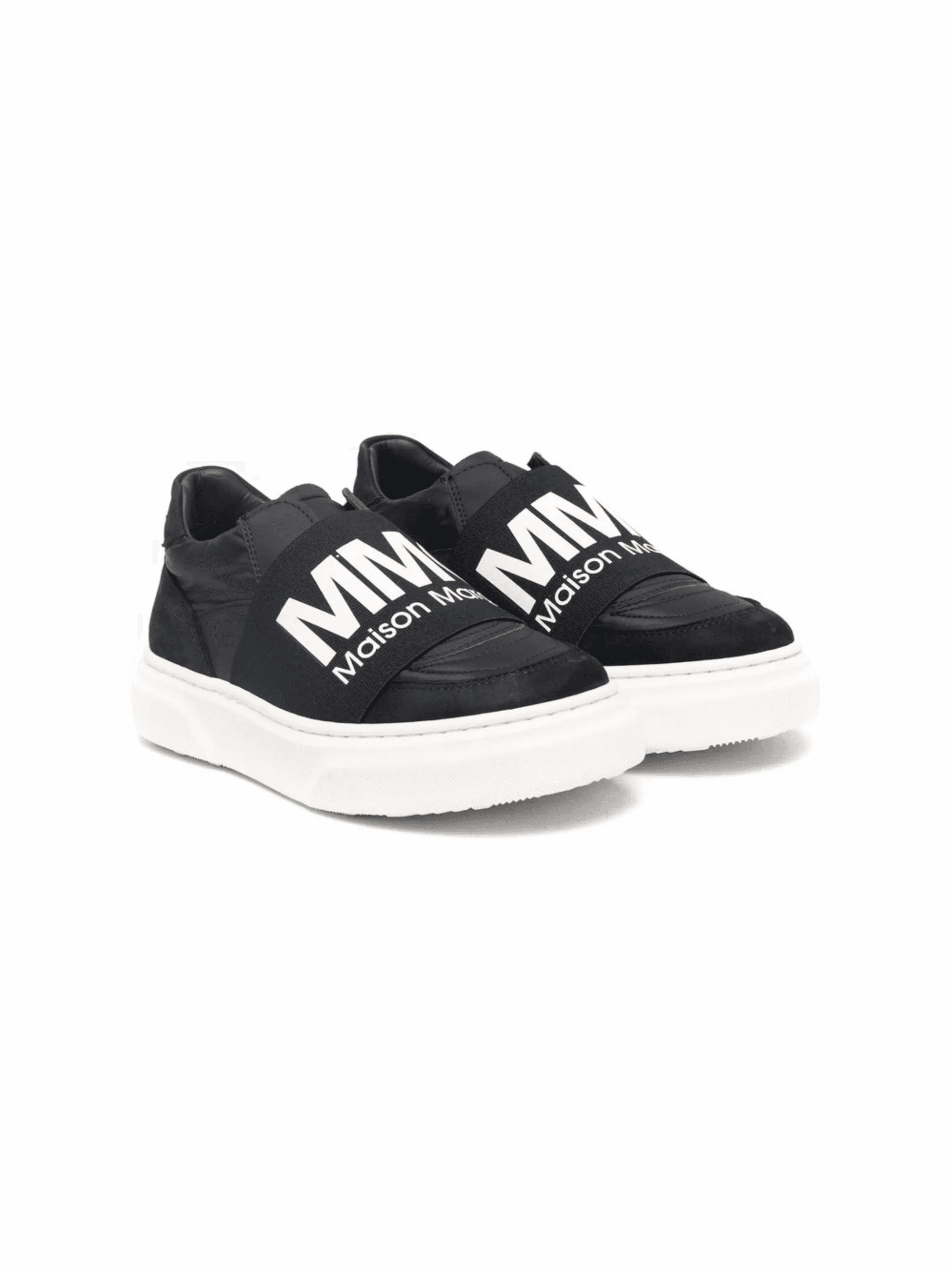 logo-print slip-on sneakers - Image 1
