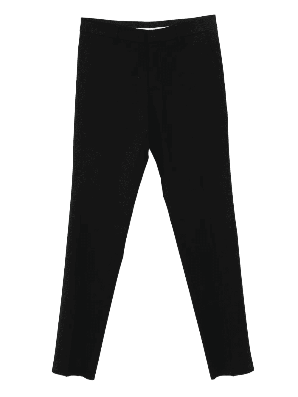raw-edge wool trousers - Image 1