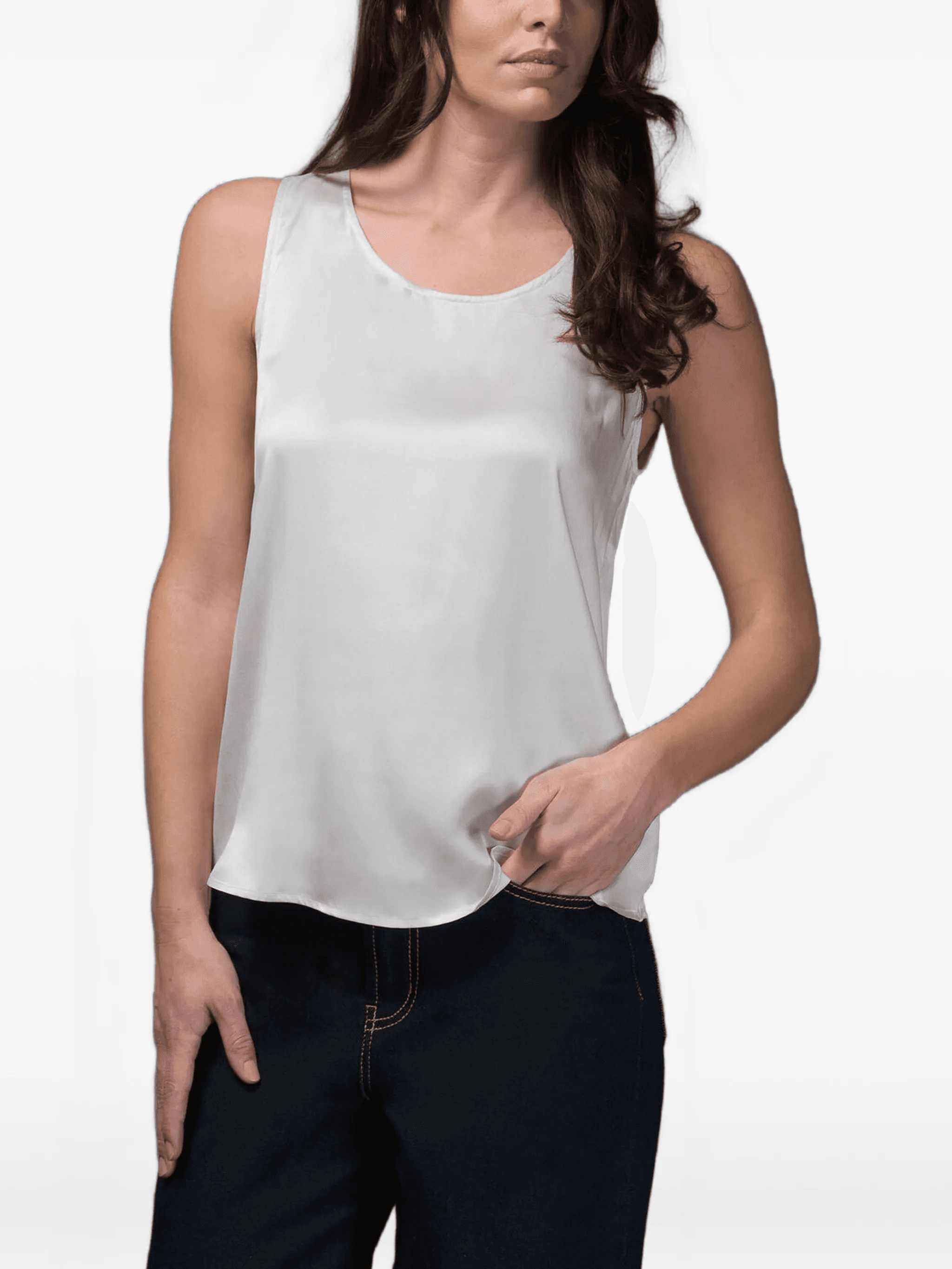 Clarion-Skr wide-shoulder tank top - Image 1