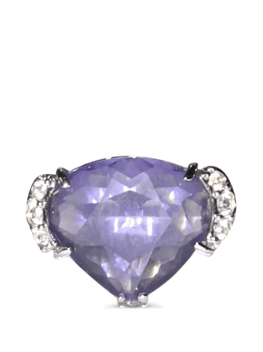 crystal-embellished ring - Image 1