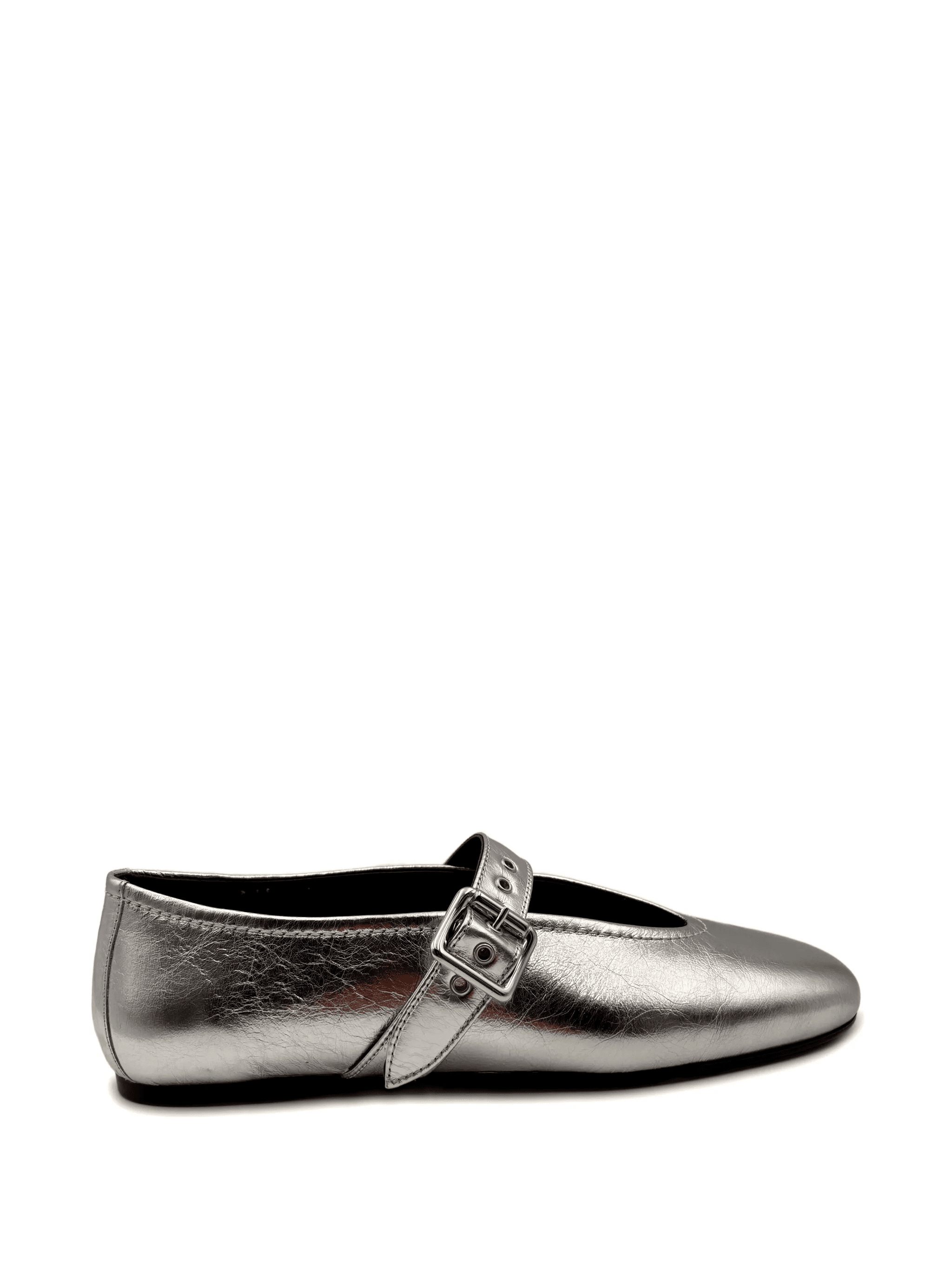 buckle strap ballet flats - Image 1