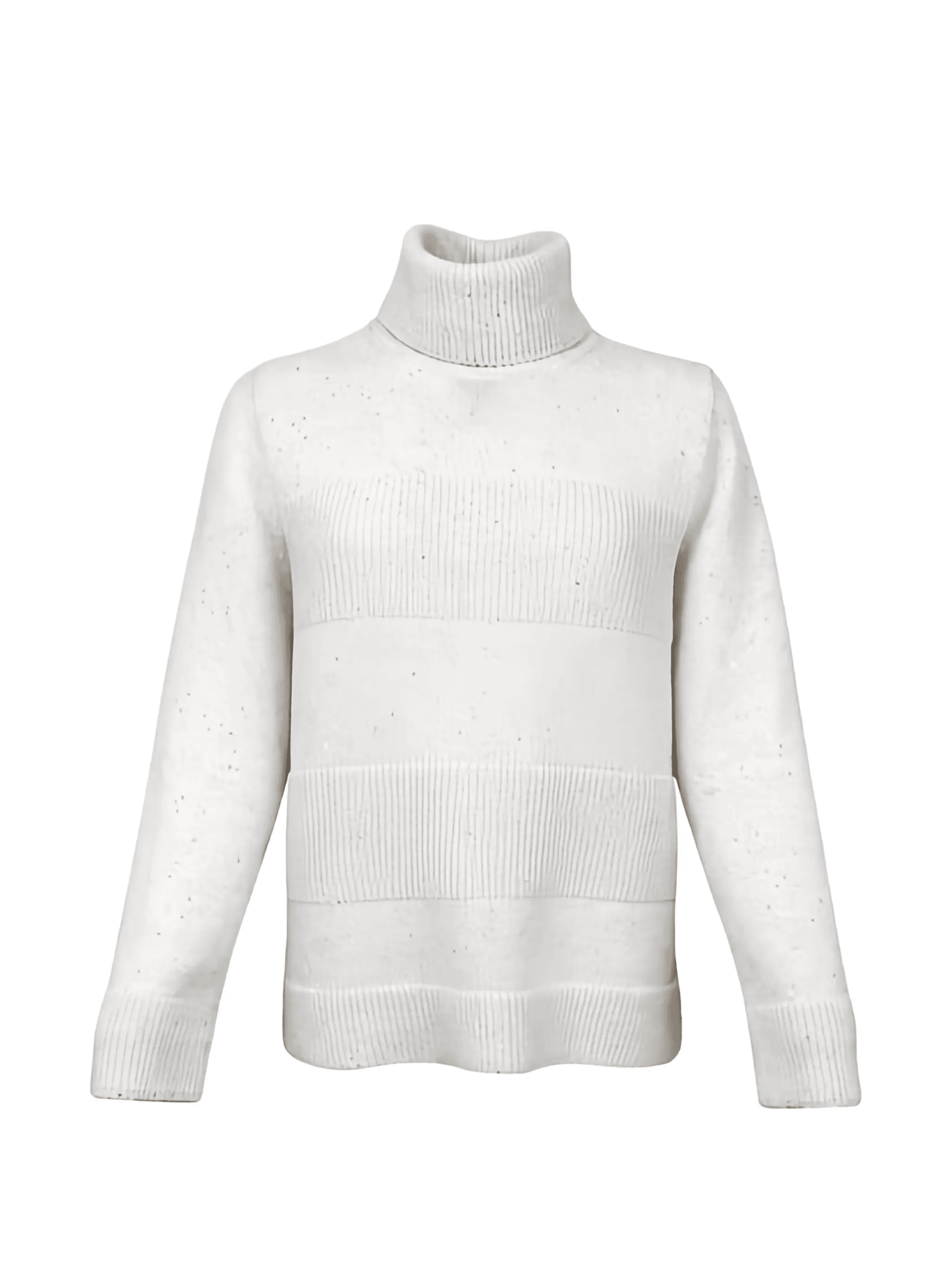 roll-neck striped sweater - Image 1