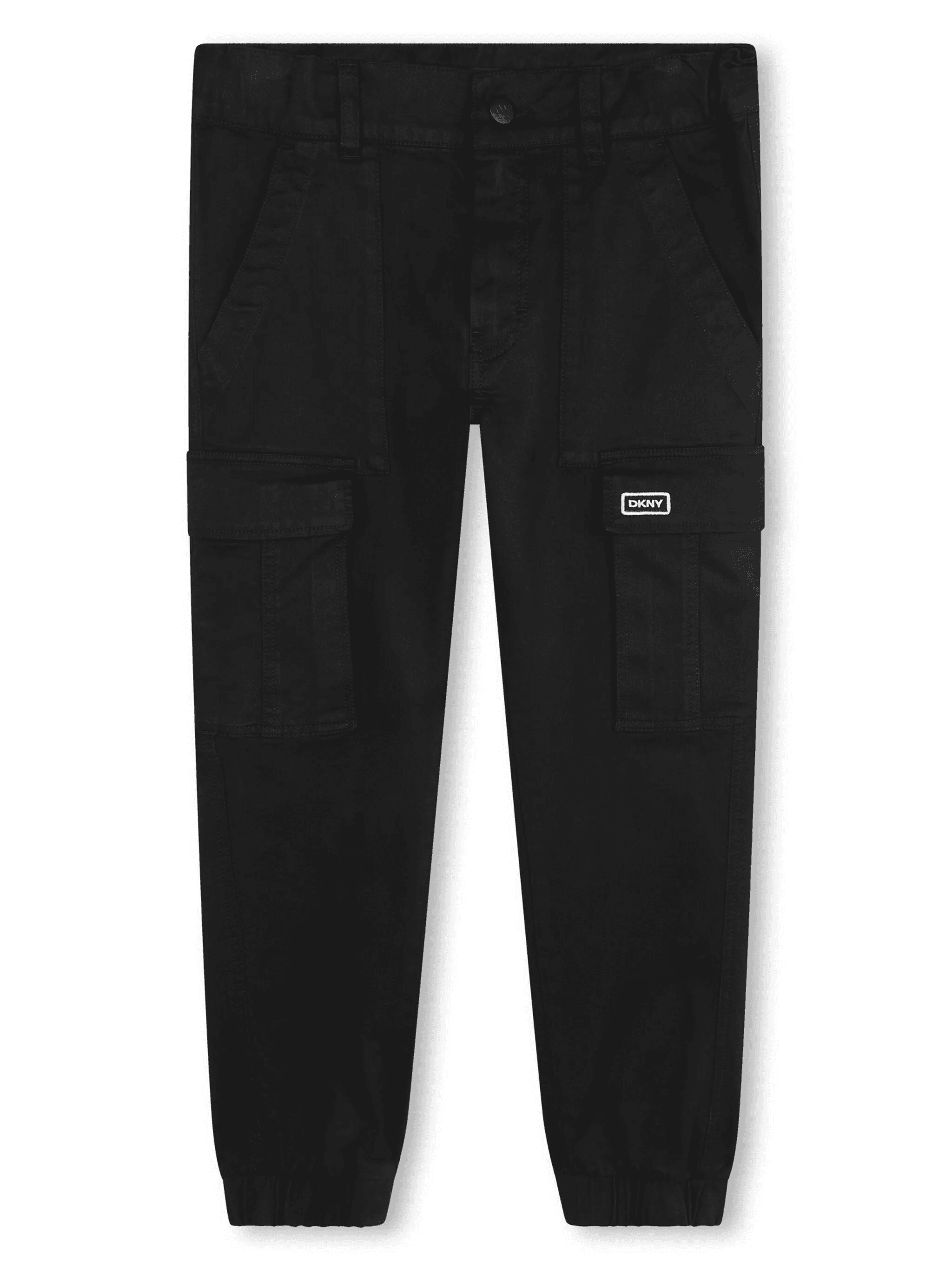 logo-patch cargo pants - Image 1