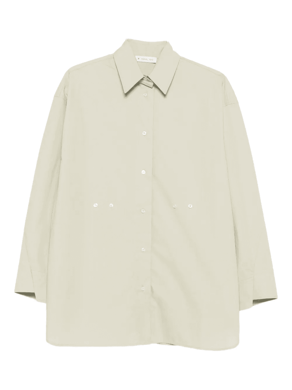 cotton poplin shirt - Image 1