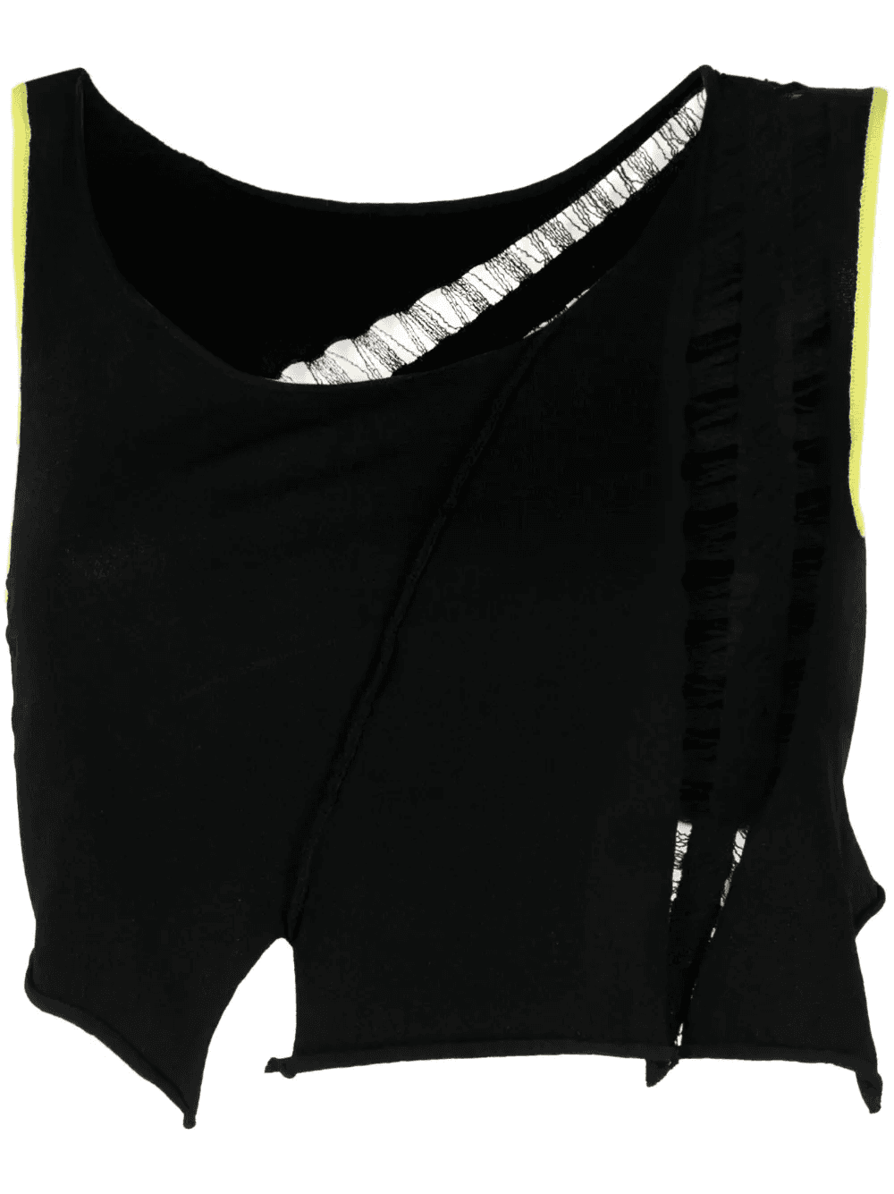 Float asymmetric cropped top - Image 1