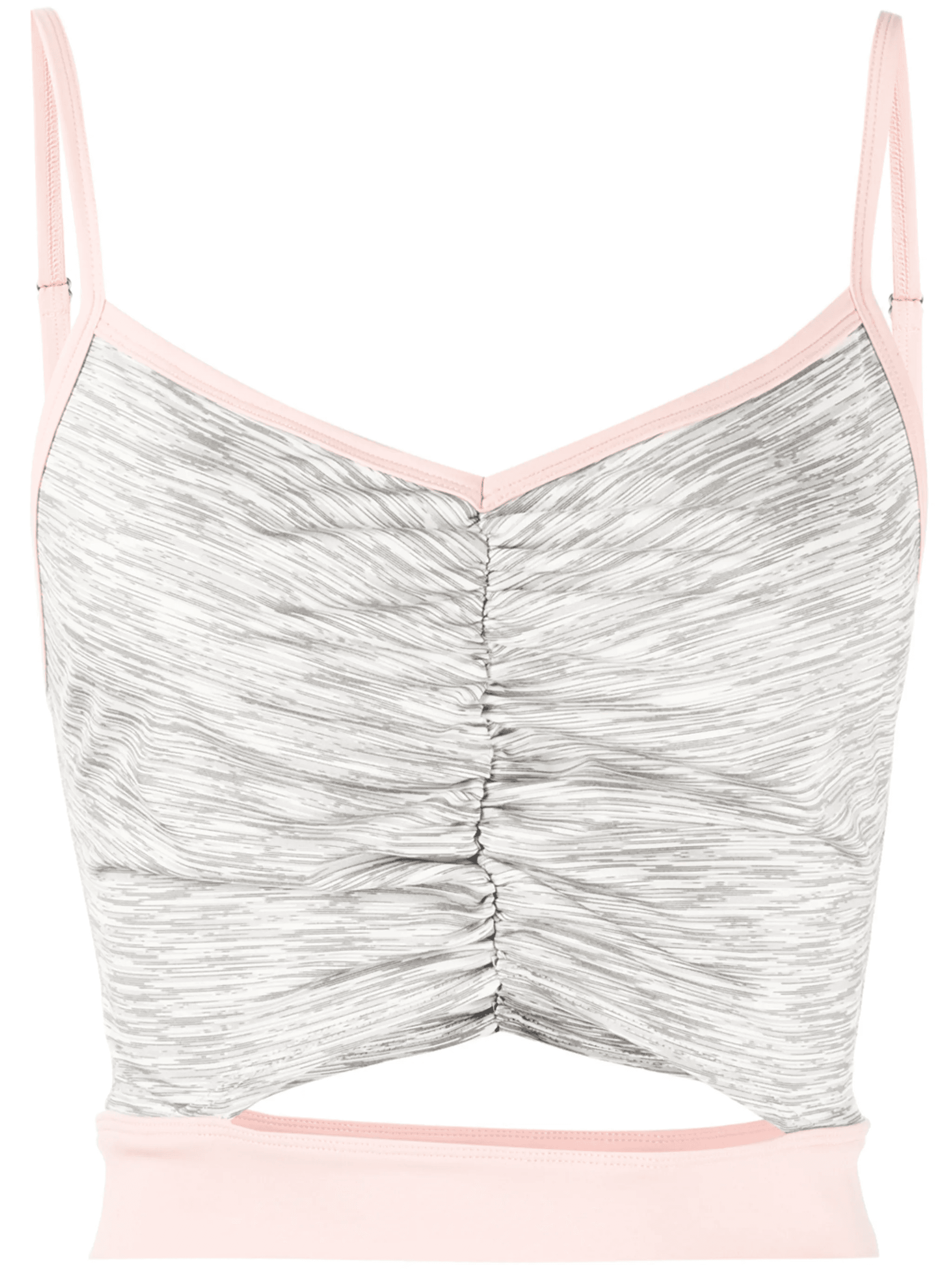 x BEYOND the RADAR cut-out cropped vest top - Image 1