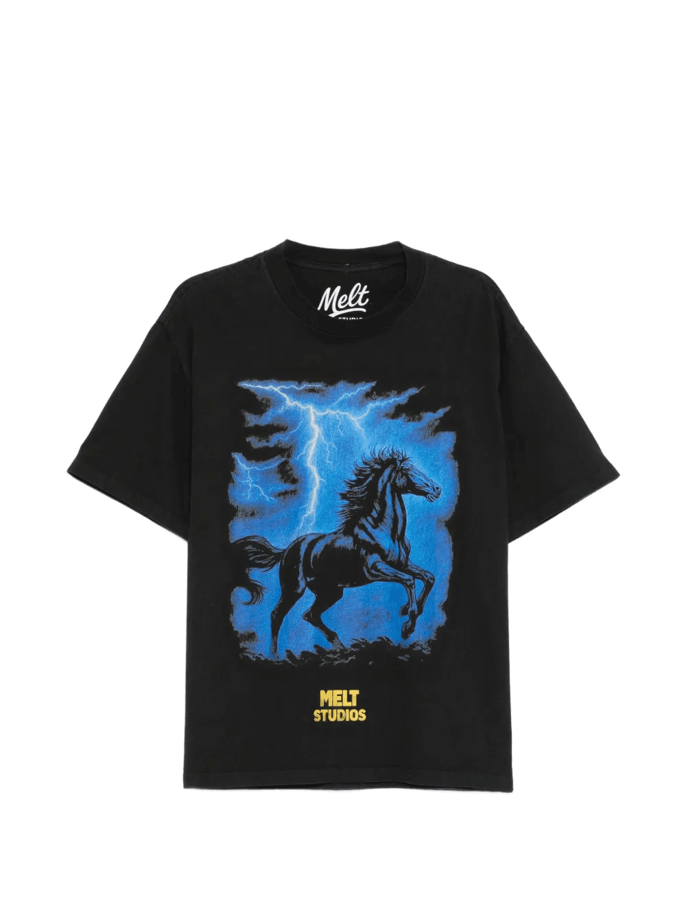 horse graphic T-shirt - Image 1