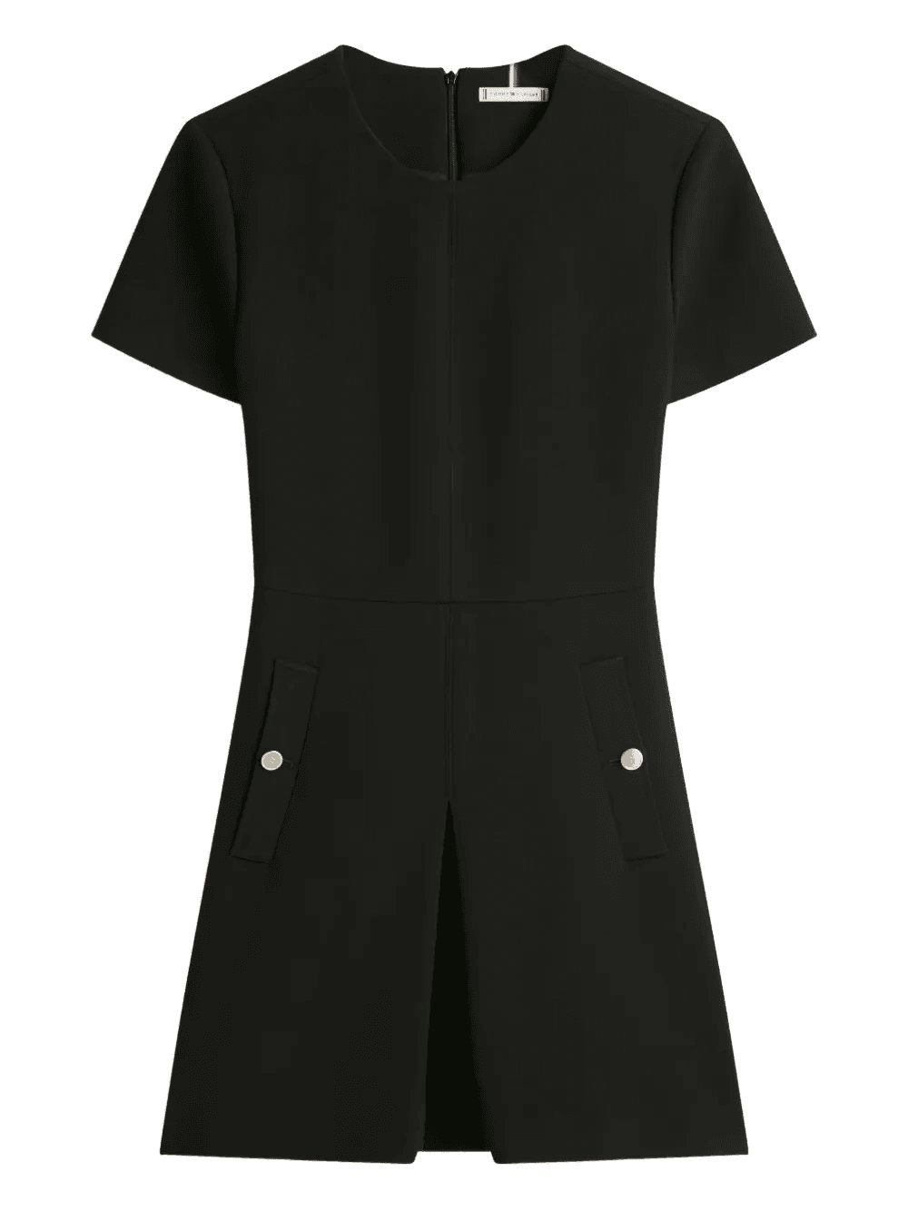 button pocket mini dress - Image 1