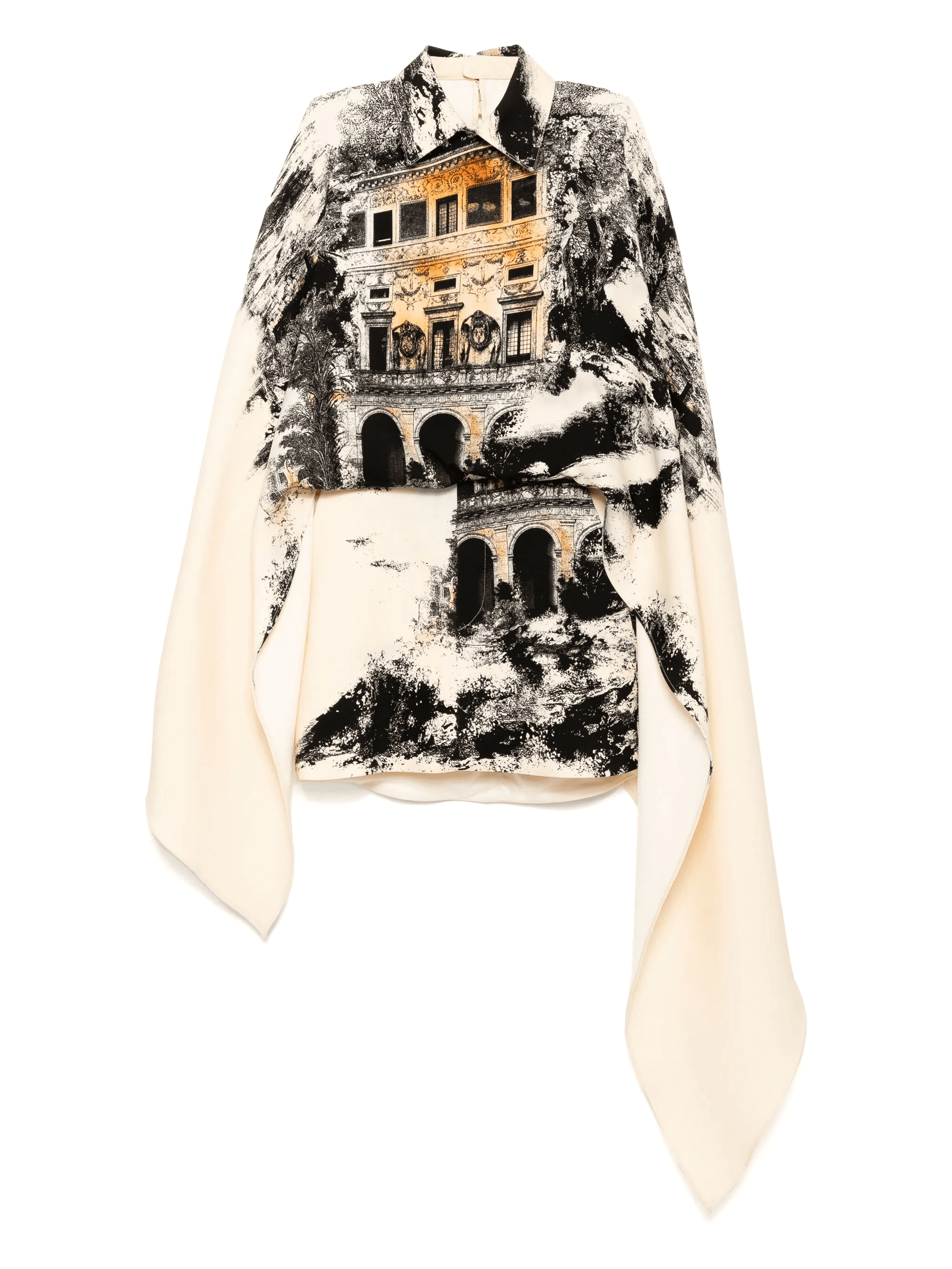 Landscape print dress - Image 1