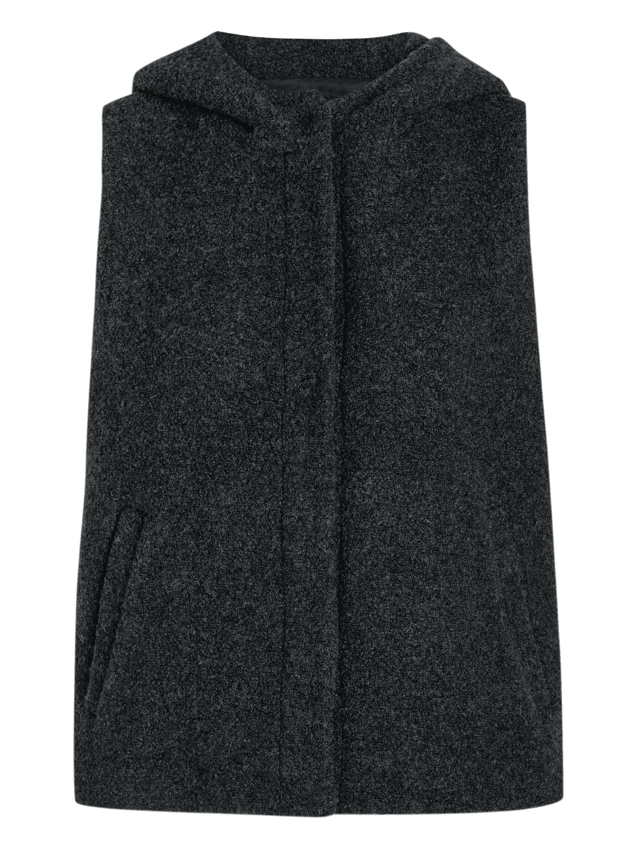 hooded gilet - Image 1