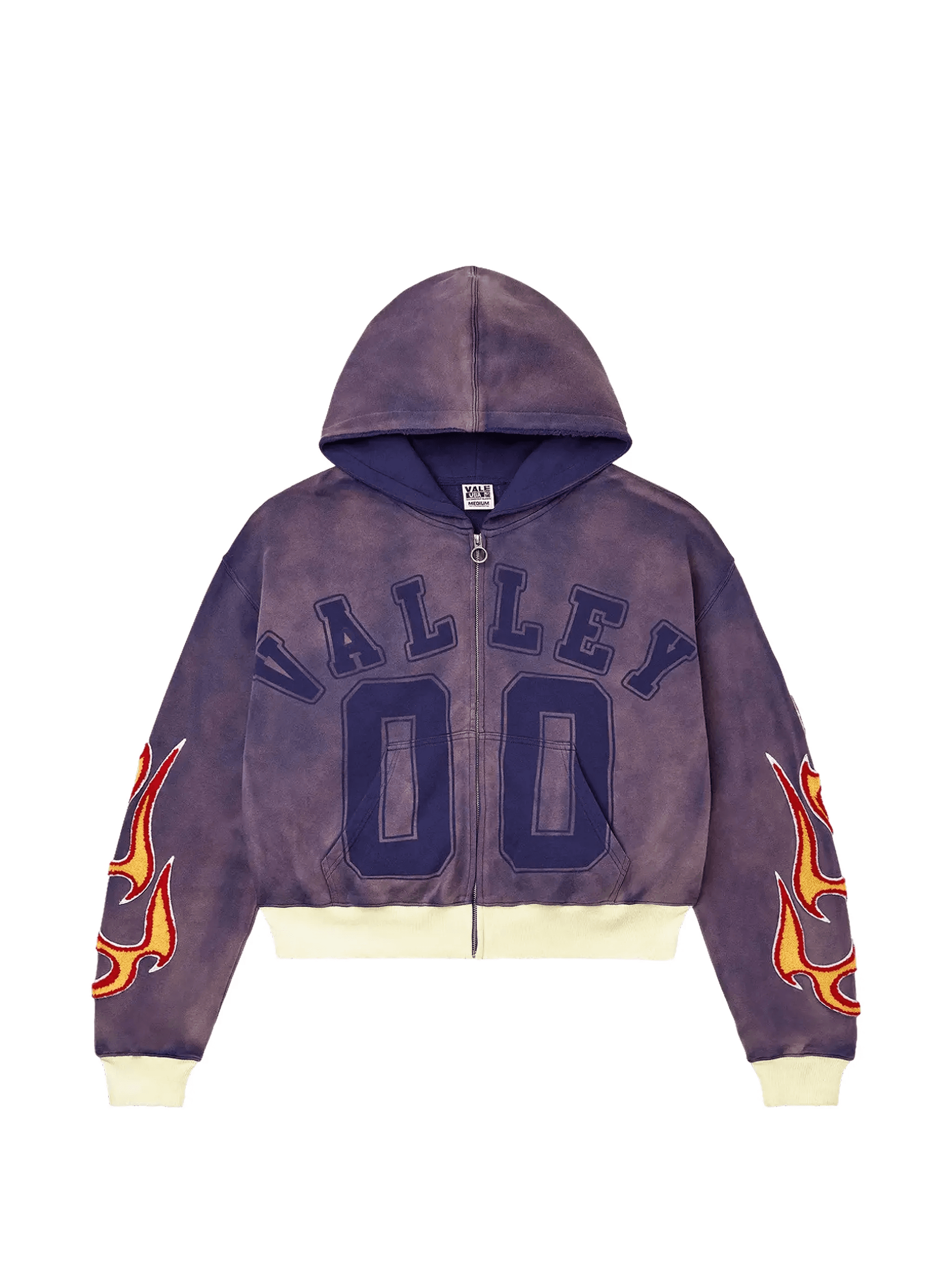 zipped hoodie - Image 1