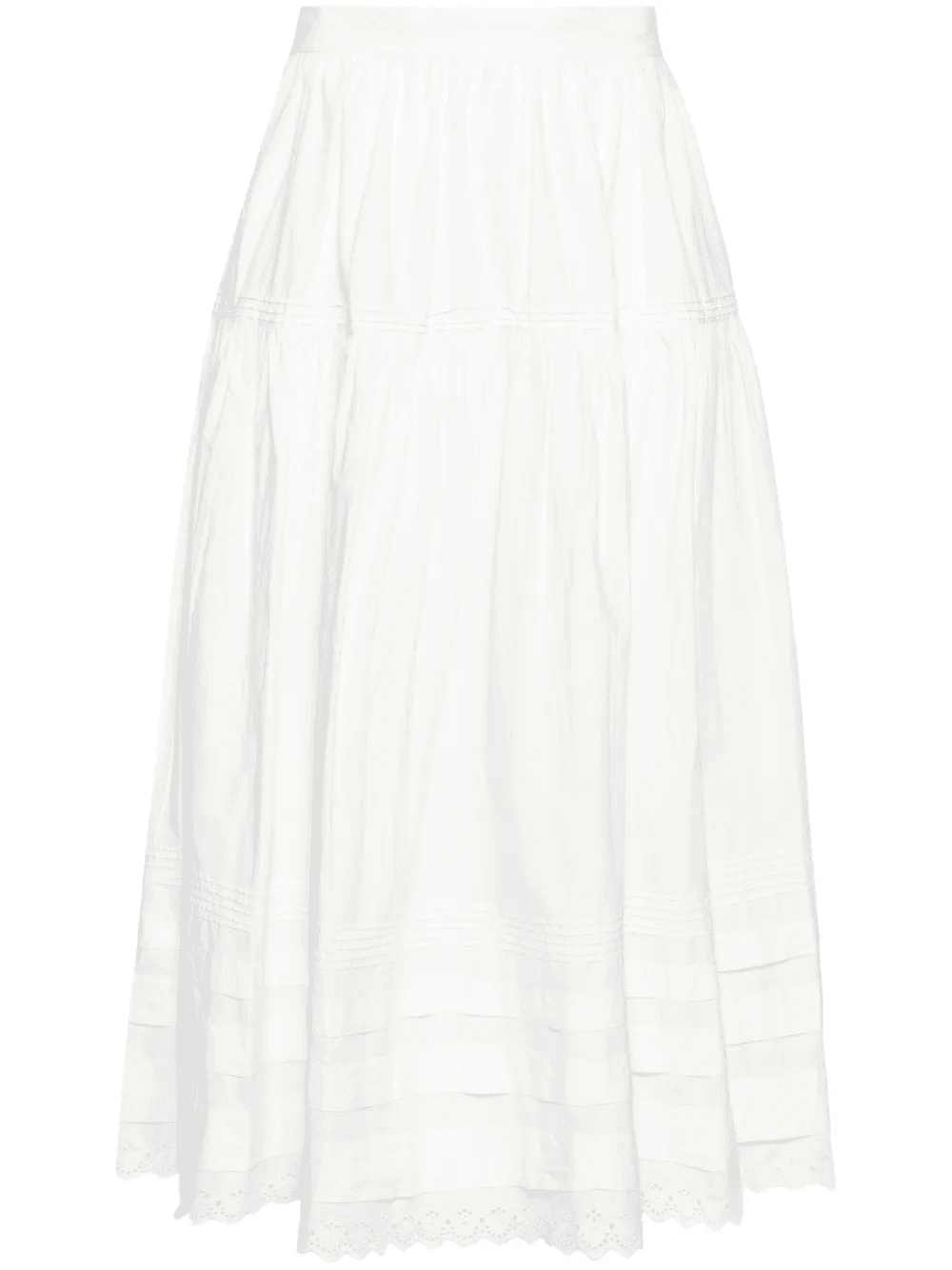 Sebastiane A-line midi skirt - Image 1