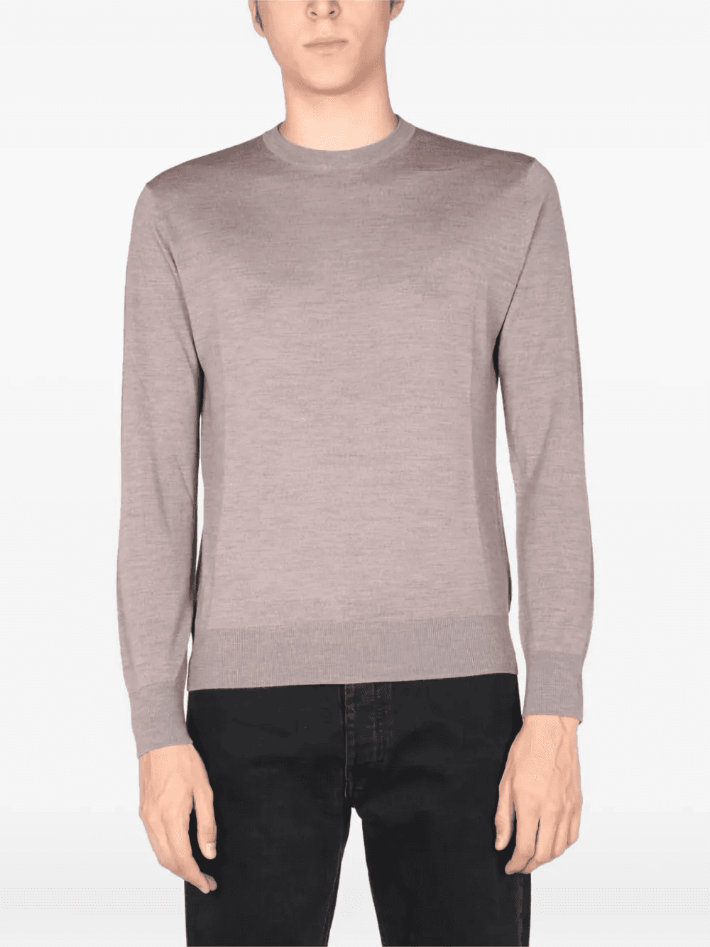 crew-neck wool sweater - Image 1