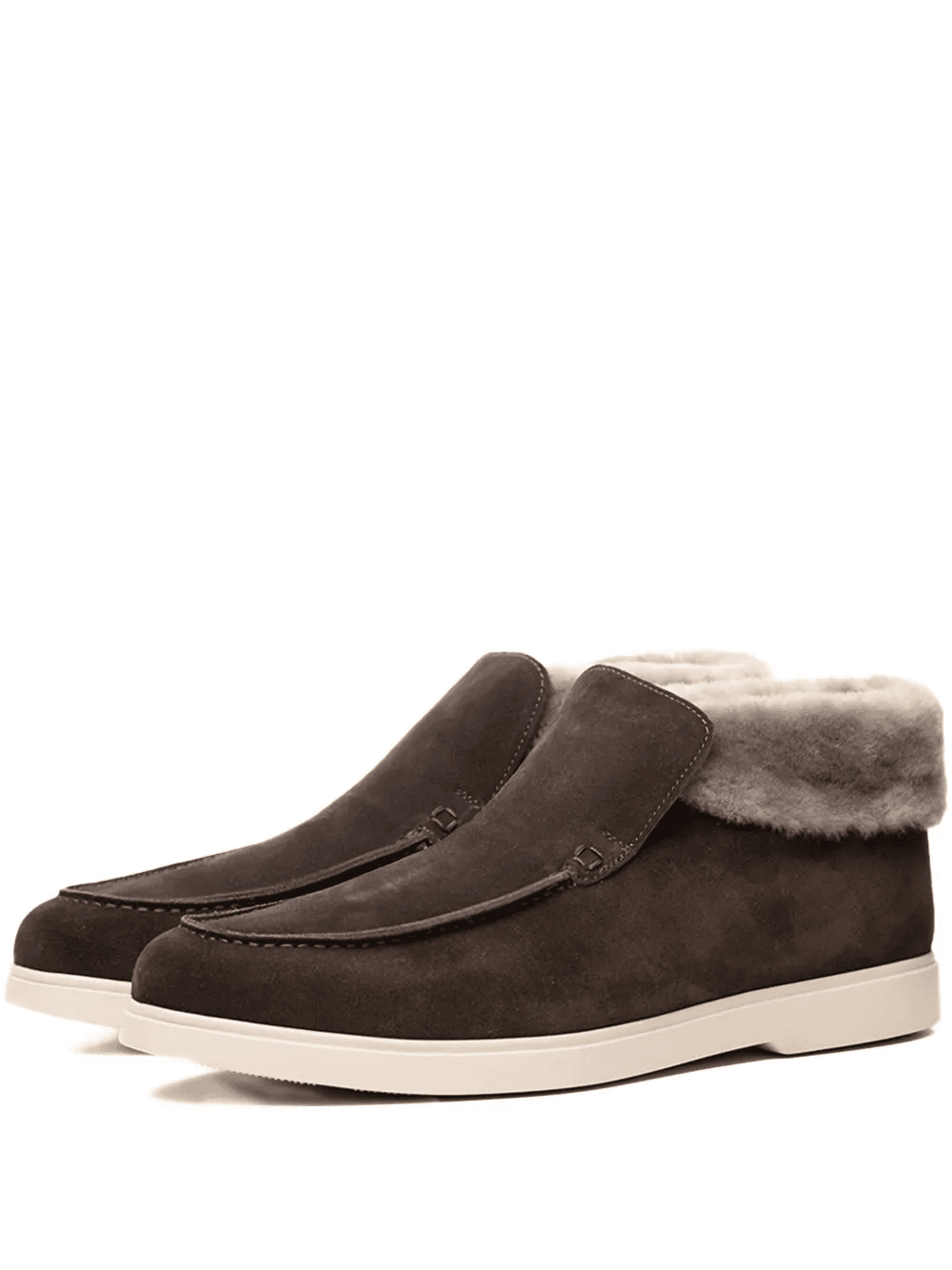 fur trim boots - Image 1