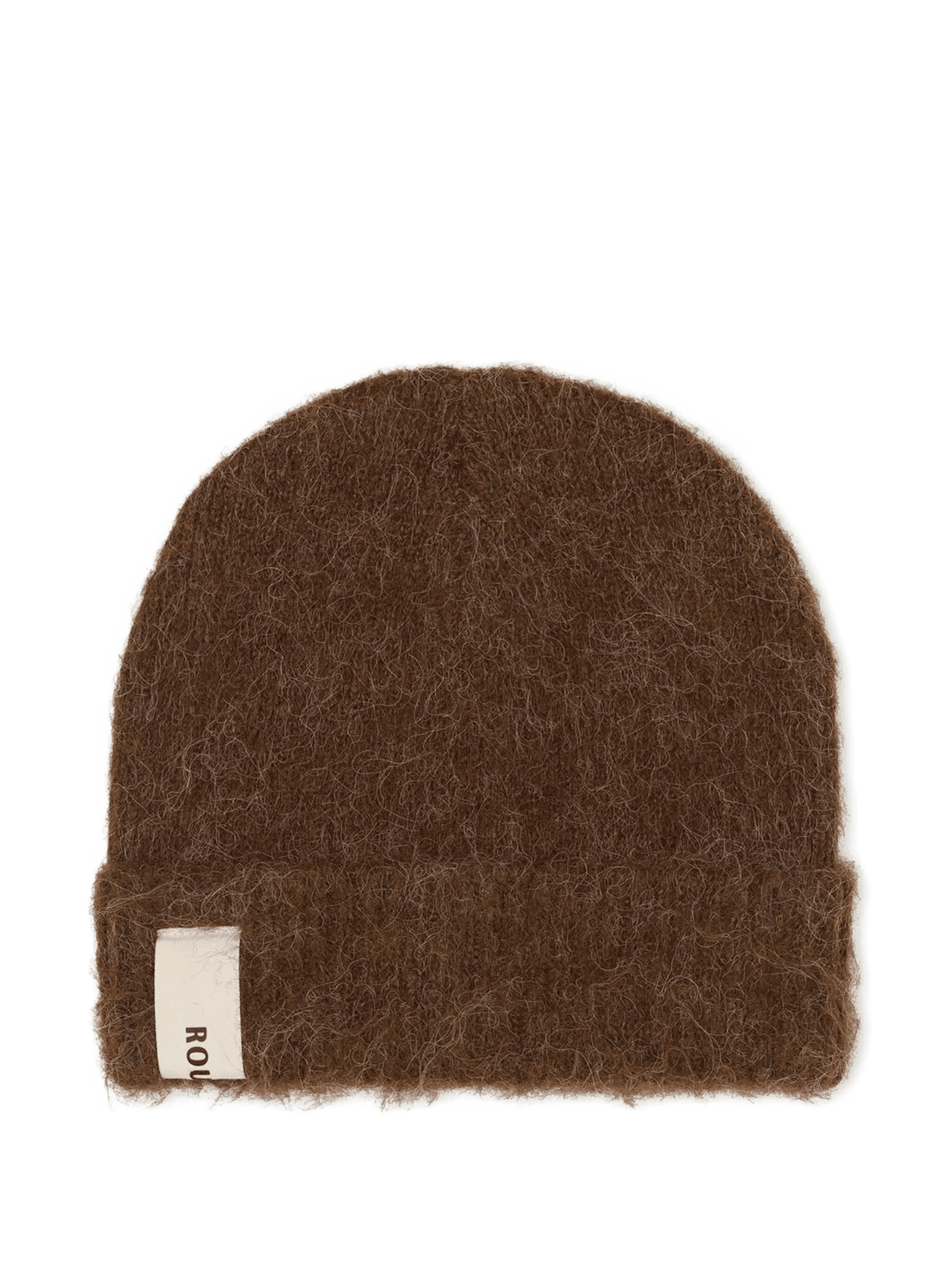 FUZZY logo-patch beanie - Image 1