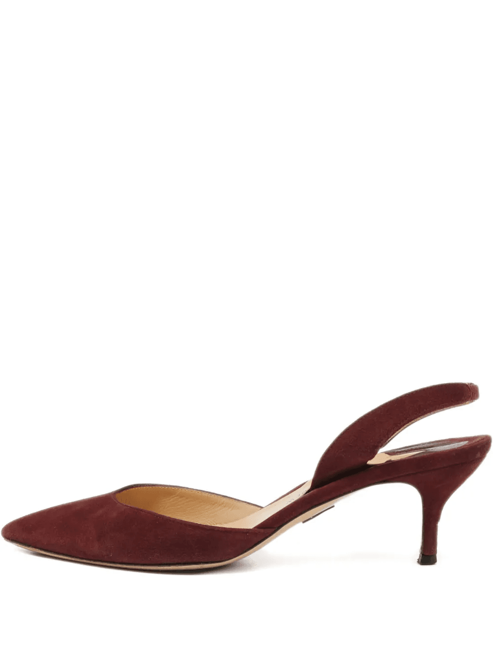 suede slingback pumps - Image 1