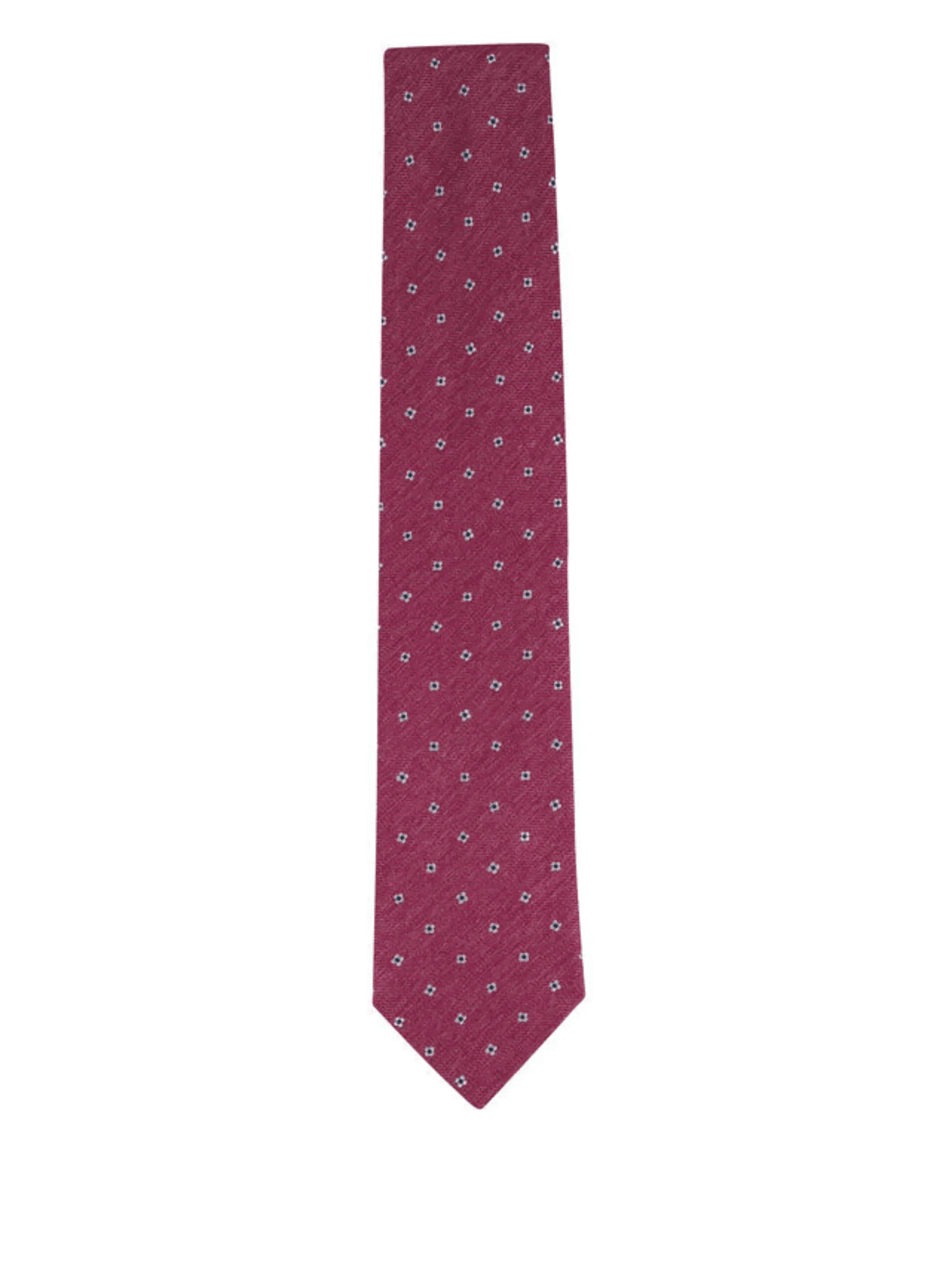 flower-pattern tie - Image 1