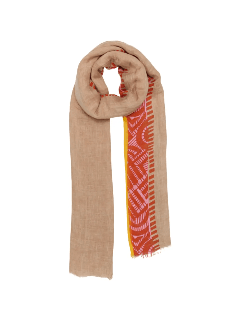 Equinox geometric-print scarf - Image 1