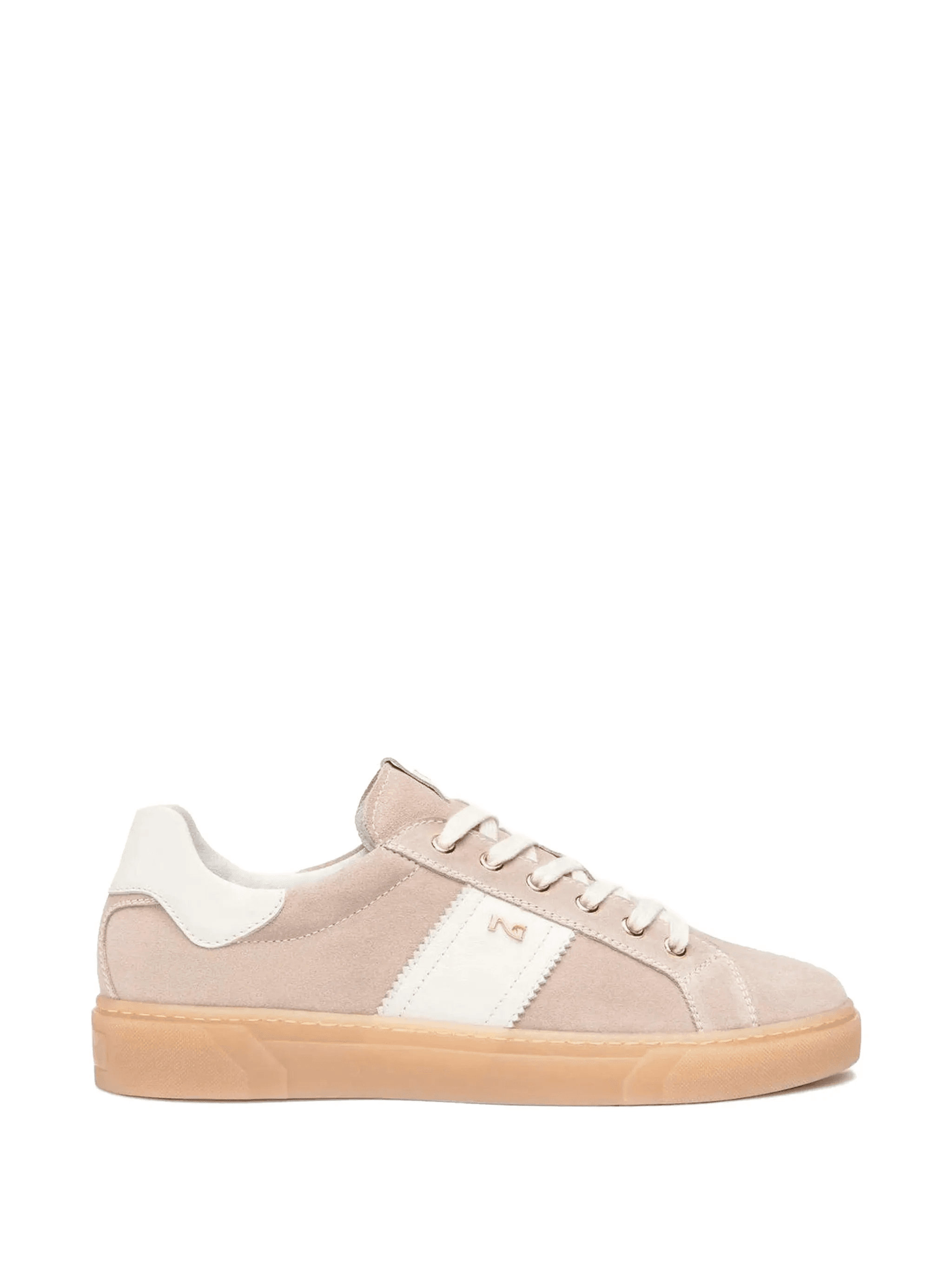 suede lace-up sneakers - Image 1