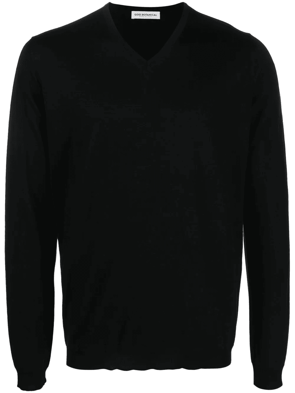 merino-wool V-neck jumper - Image 1