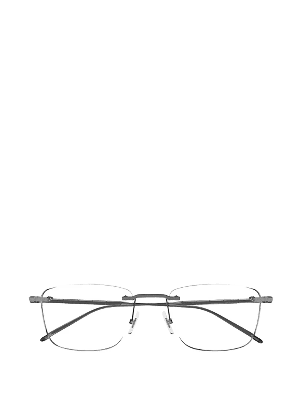 rimless square-frame glasses - Image 1
