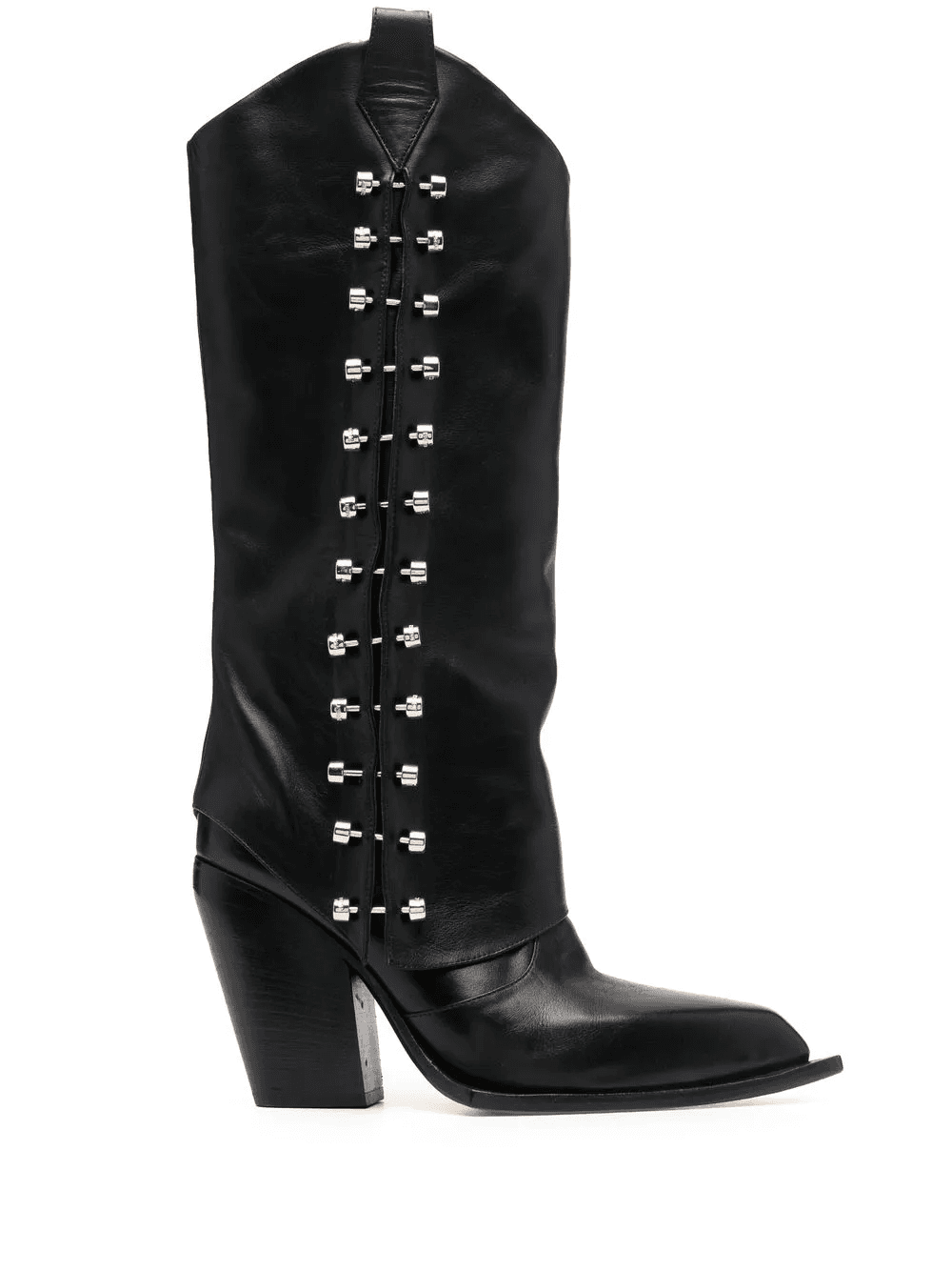 pointed-toe western boots - Image 1