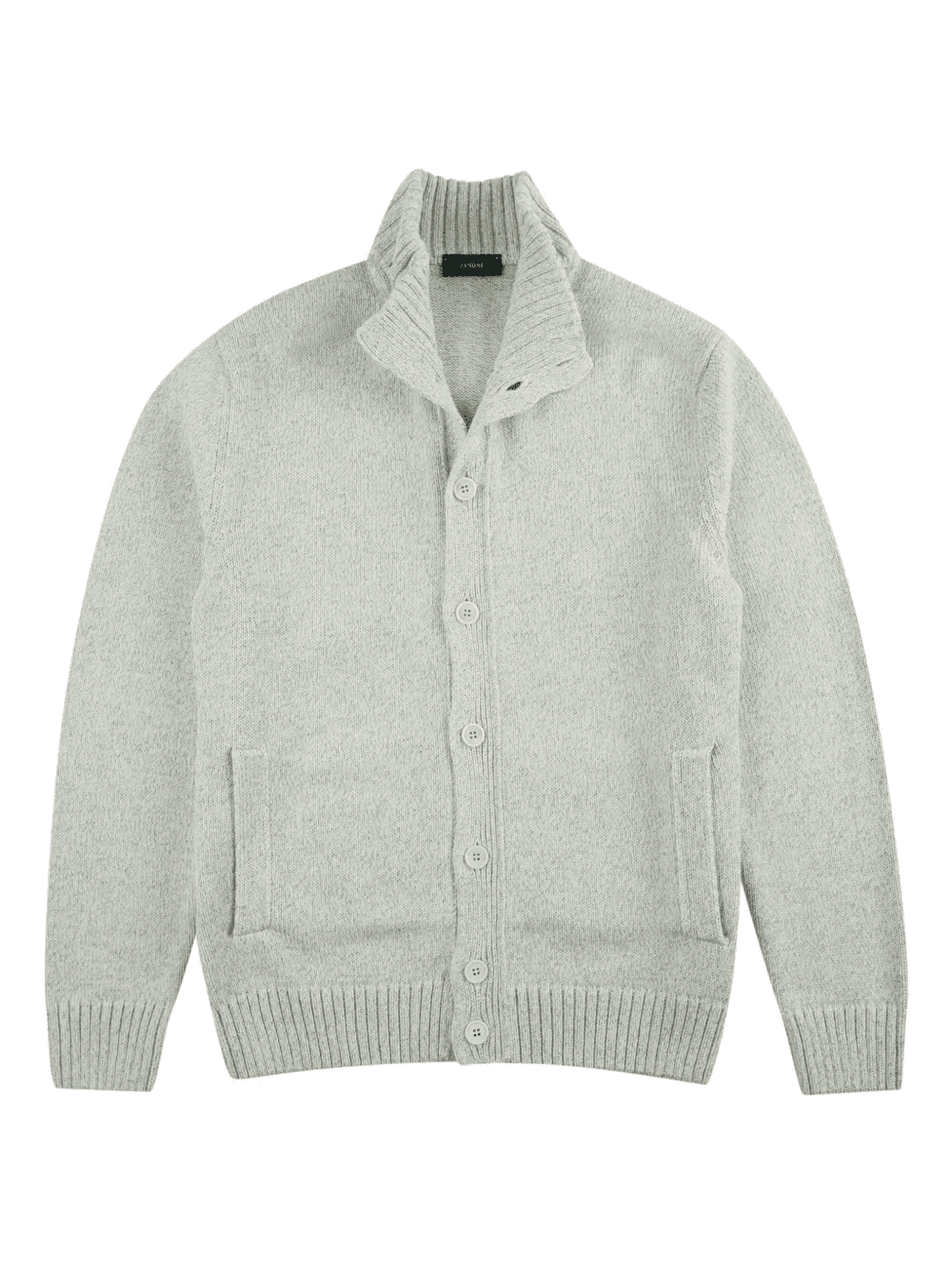 buttoned cotton cardigan - Image 1
